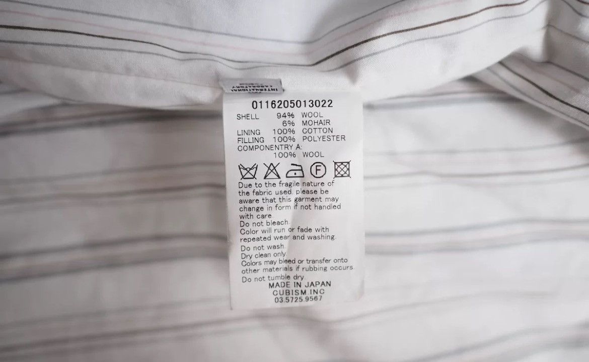 Visvim VISVIM dark gray striped wool blended cotton robe Size US S / EU 44-46 / 1 - 6 Thumbnail