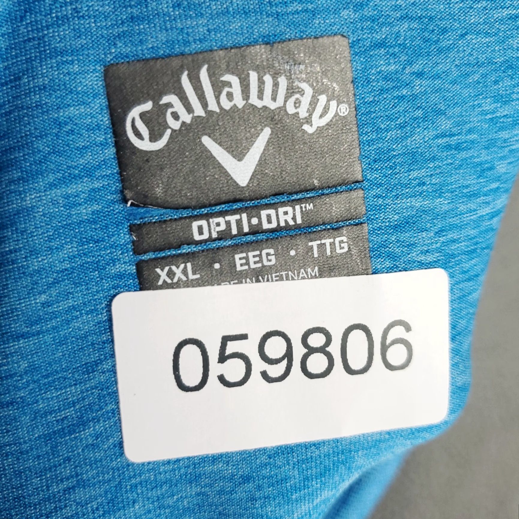 Callaway Callaway Polo Shirt Men 2XL Blue Opti Dri Fit Golf Short Sleeve Polo Shirt Callaway 2XL Men Blue Short Sleeve Dri Fit Opti Golf Polo Shirt Color: Blue Size US XXL / EU 58 / 5 - 8 Thumbnail