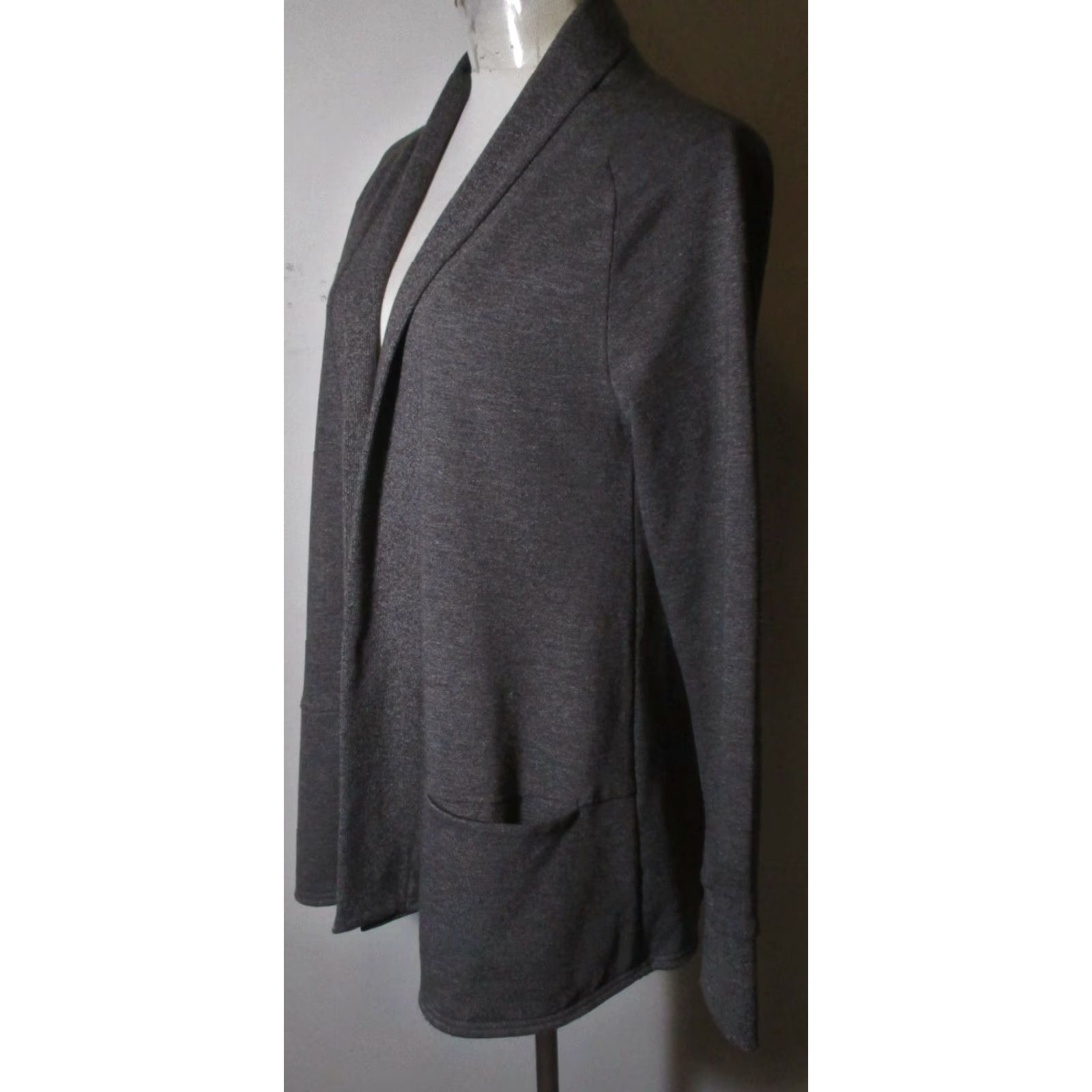Eastern Mountain Sports EASTERN MOUNTAIN Sports Gray Wrap Jacket Women's M Casual All Seasons Cotton Size M / US 6-8 / IT 42-44 - 4 Thumbnail