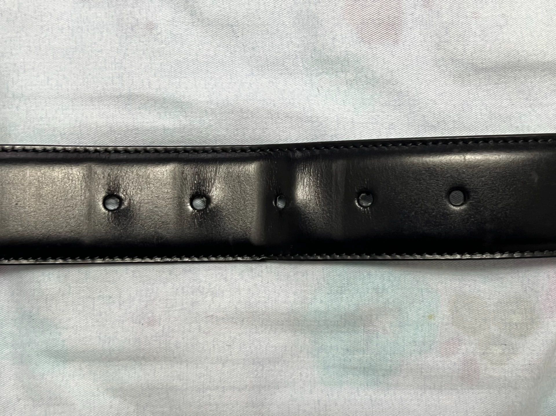 Gucci Gucci Basic Belt Black 100 Size ONE SIZE - 6 Thumbnail