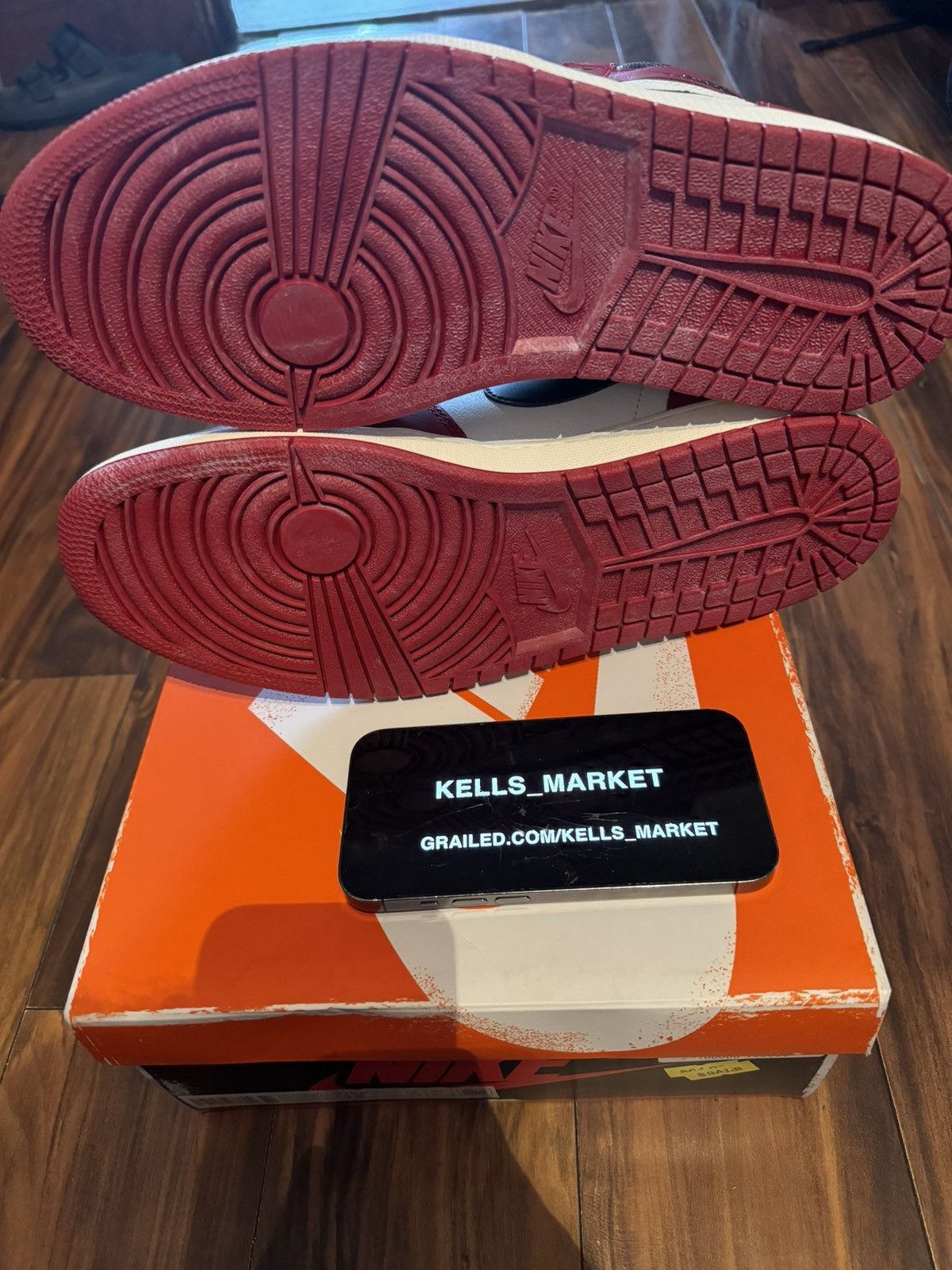Nike Jordan 1 “Lost & Found” Size US 12 / EU 45 - 5 Thumbnail