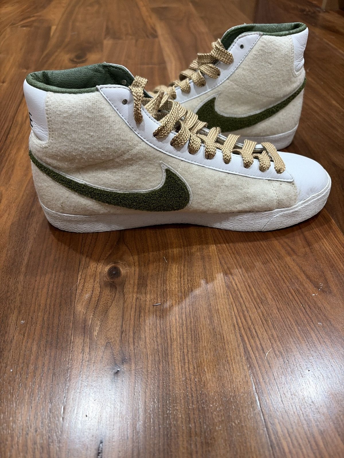 Nike × Stussy Nike Blazer Mid '73 'Stussy' Sneakers 10 Size US 10 / EU 43 - 2 Thumbnail