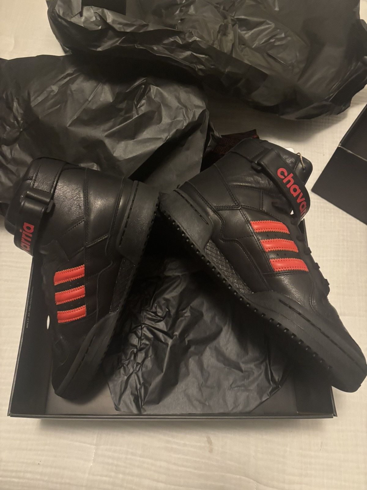 Adidas × Willy Chavarria WILLY CHAVARRIA X ADIDAS HIGH TOP SNEAKERS Size US 10 / EU 43 - 2 Thumbnail
