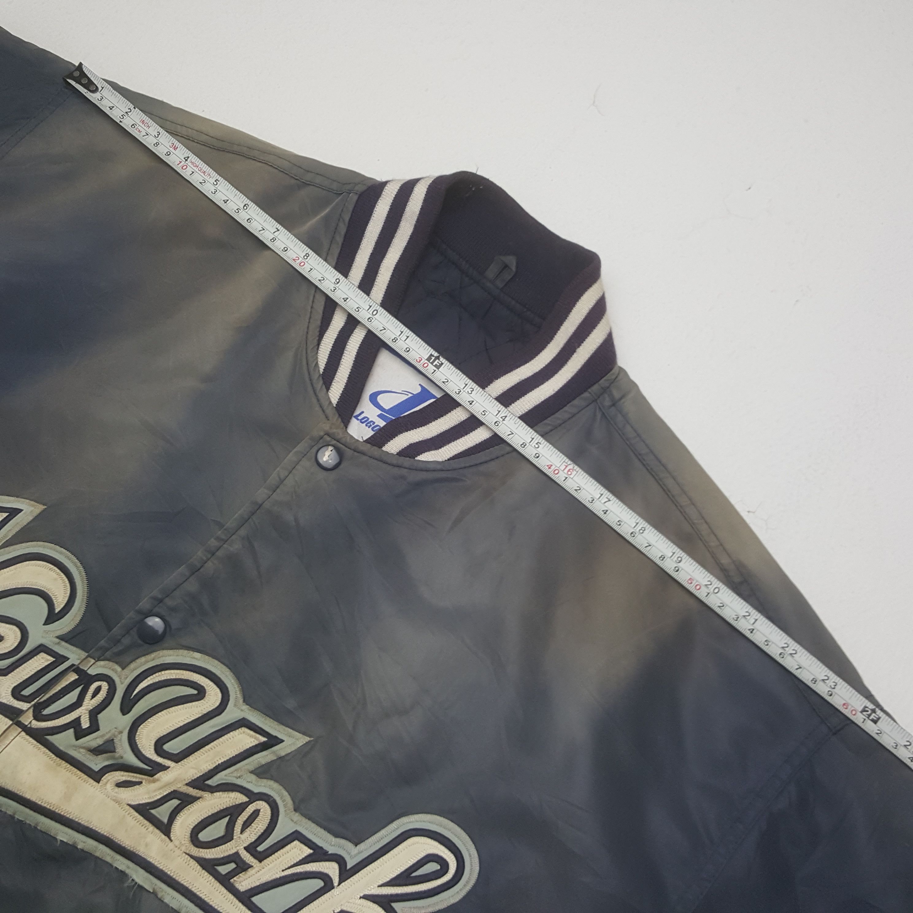 Logo Athletic Vintage Baseball New York Varsity Jacket Size US L / EU 52-54 / 3 - 6 Thumbnail