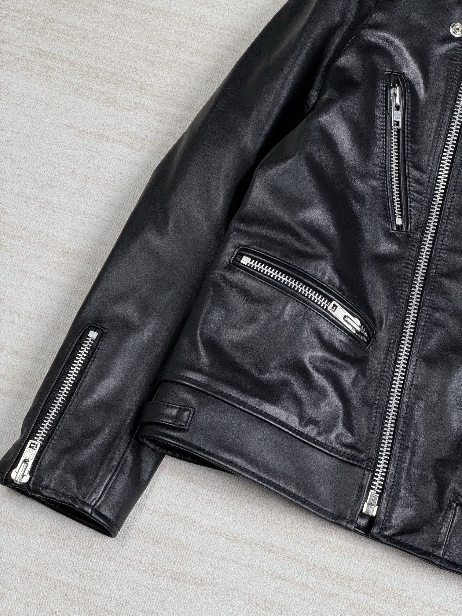 Japanese Brand × The Rolling Stones wind and sea rolling stone leather biker jacket Size US S / EU 44-46 / 1 - 4 Thumbnail