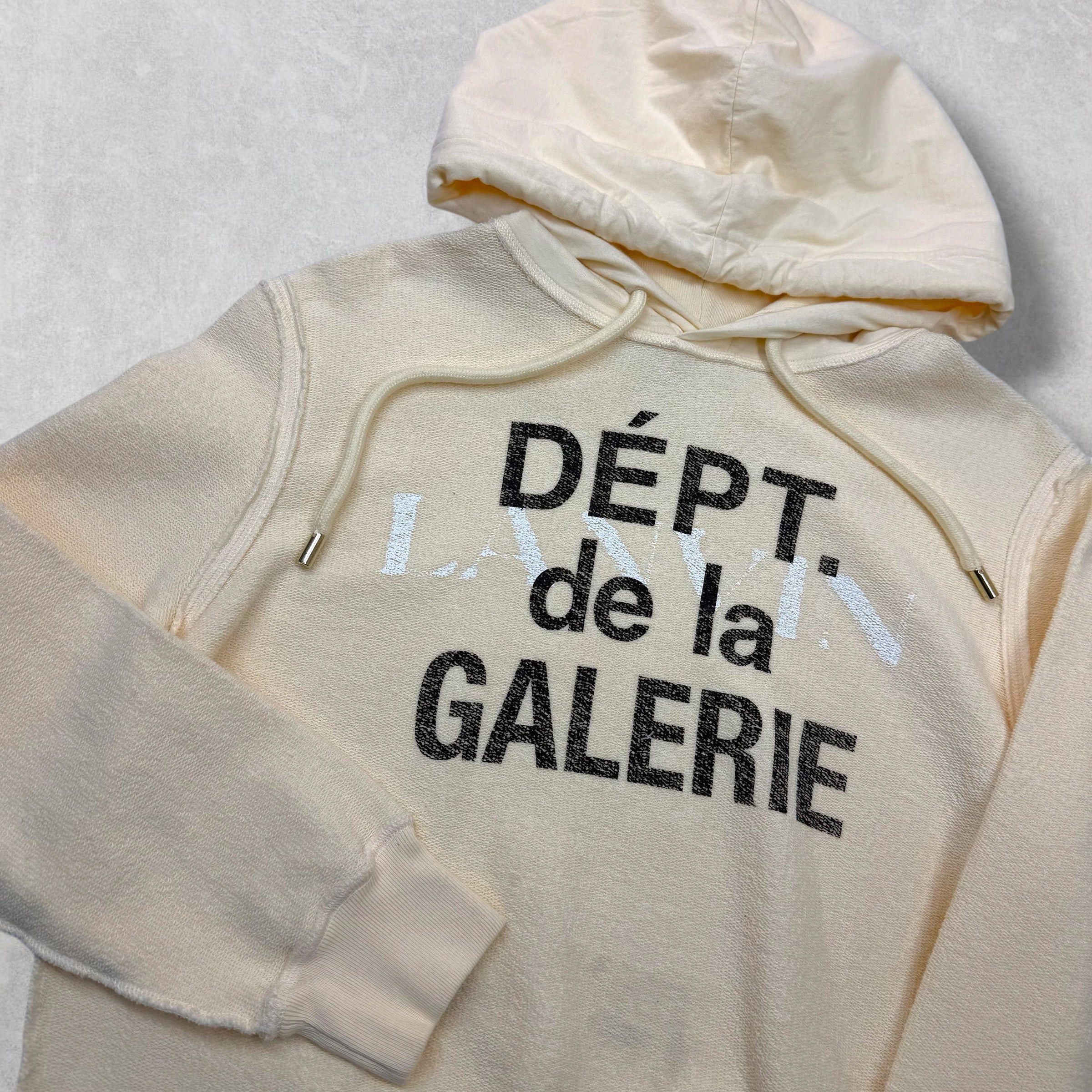 Gallery Dept. Gallery Dept. x Lanvin Reversed Creme Hoodie S (XS) Size US XS / EU 42 / 0 - 3 Thumbnail