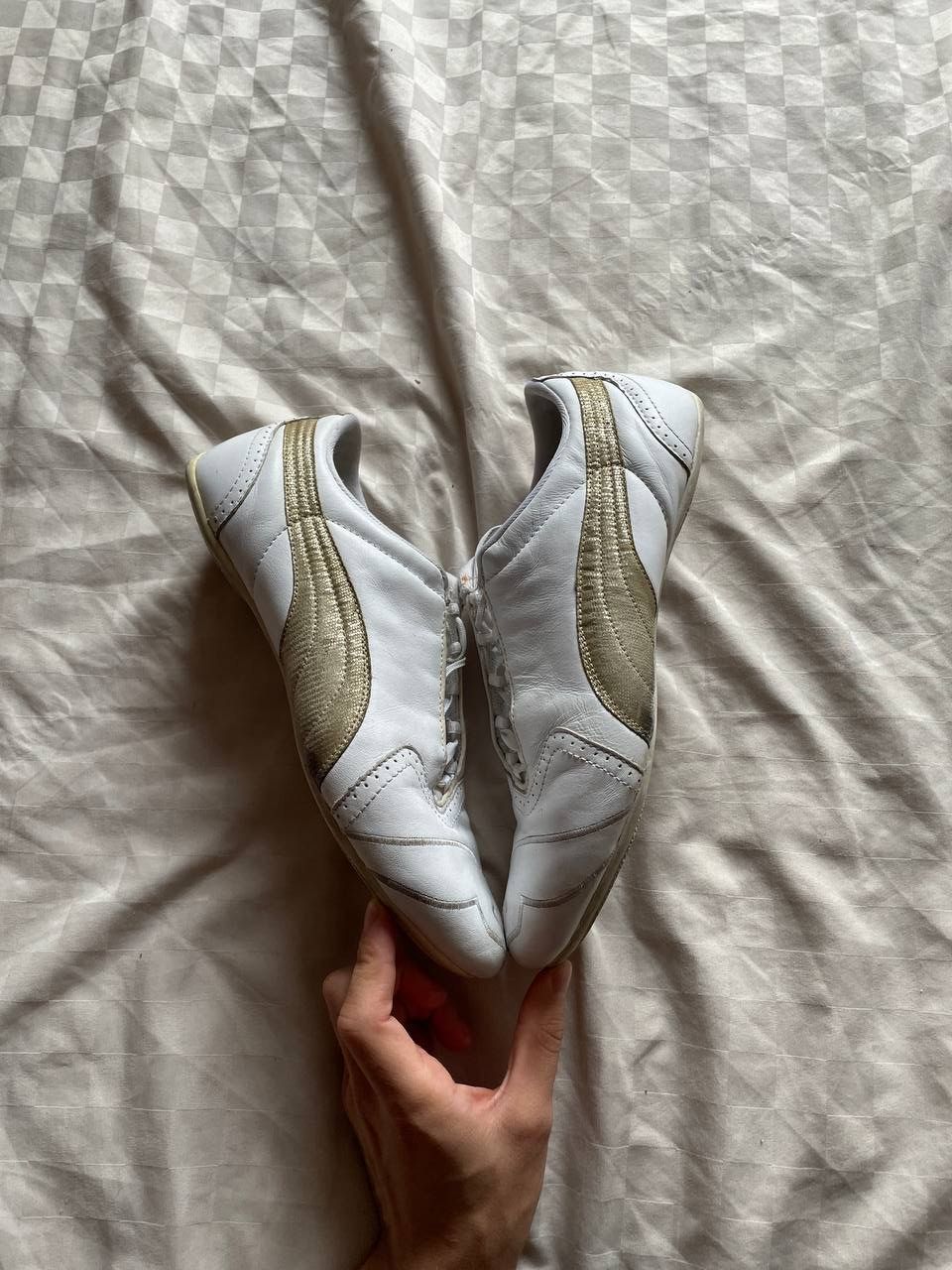 Puma Vintage Puma Speedcat Leather White Sneakers Hype Y2K 7 US Size US 7 / EU 40 - 3 Thumbnail