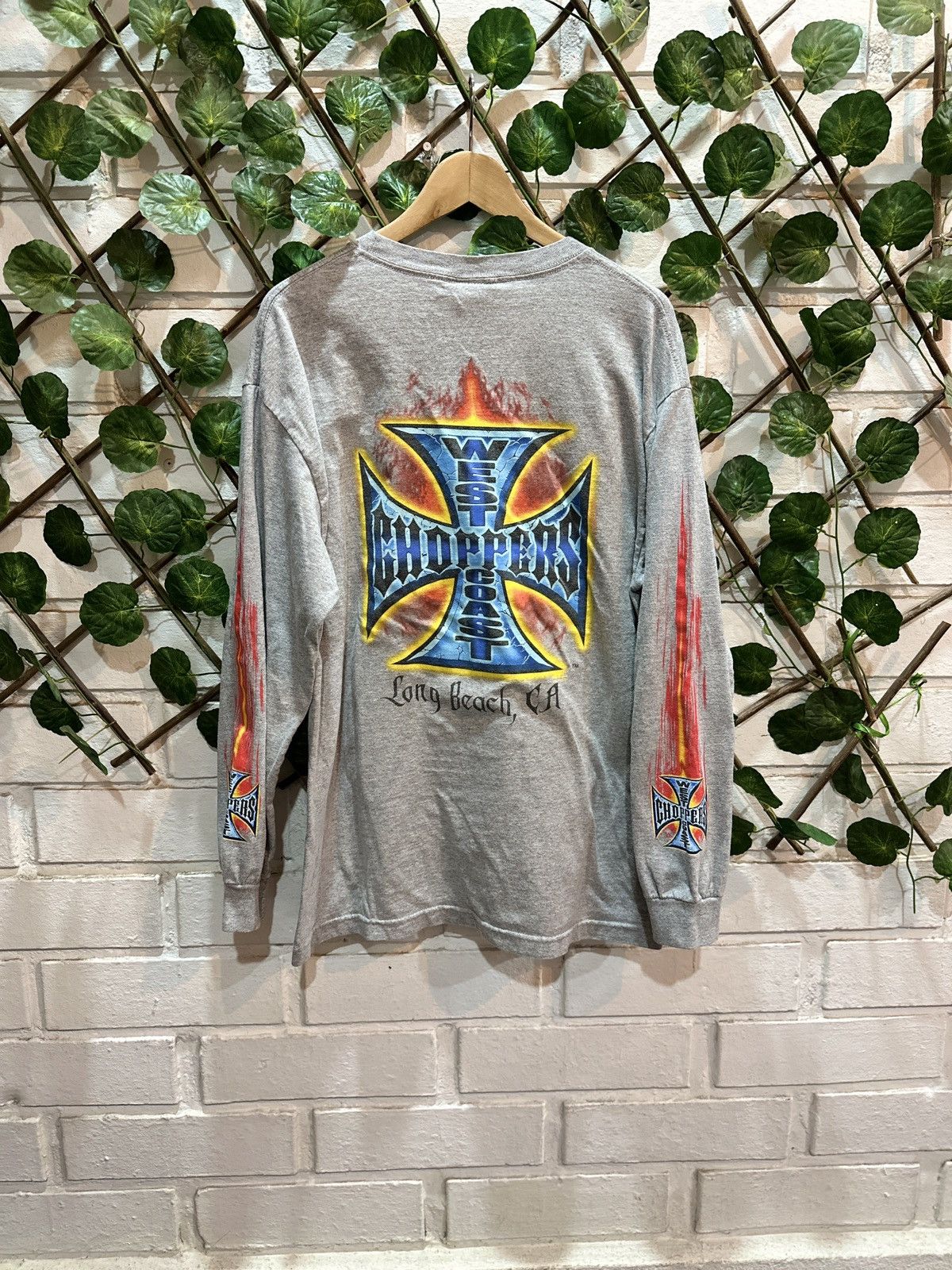 Vintage West Coast Chopper long Sleeve 200s Size US L / EU 52-54 / 3 - 7 Thumbnail
