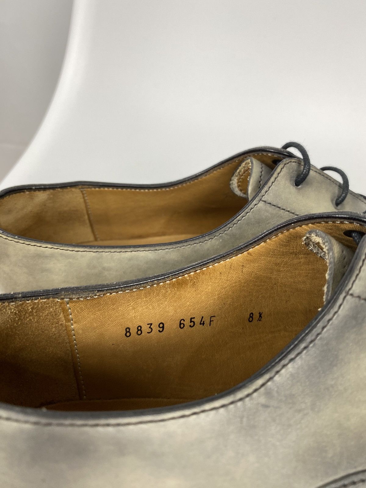 Carlos Santos Carlos Santos Genuine Leather Oxford Shoes size EU8.5 US9.5 Size US 9.5 / EU 42-43 - 10 Thumbnail