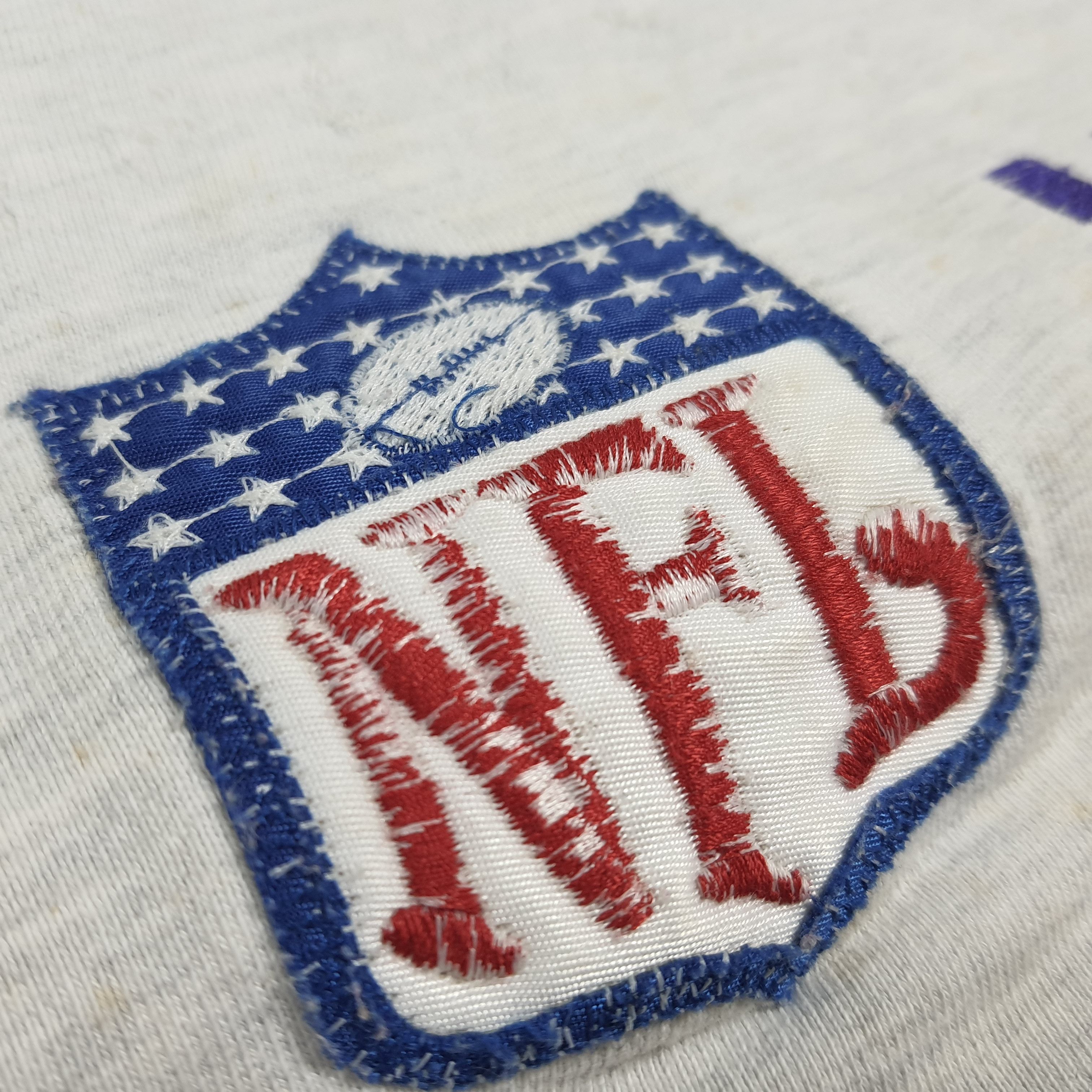 Russell Athletic Vintage 90s NFL Russell Minnesota Vikings Sweatshirt C286N2 Size US XL / EU 56 / 4 - 4 Thumbnail