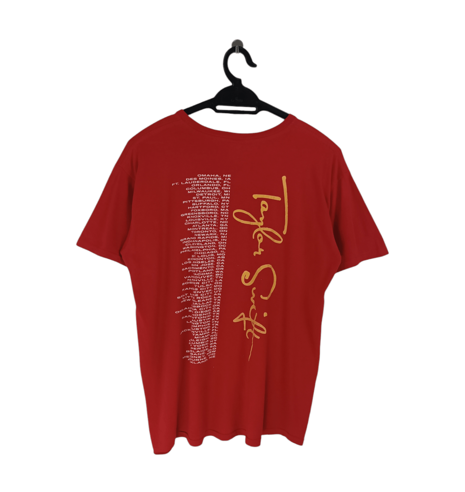 Rap Tees VINTAGE DISTRESSED TAYLOR SWIFT SPEAK NOW TOUR TEE Size US M / EU 48-50 / 2 - 2 Thumbnail