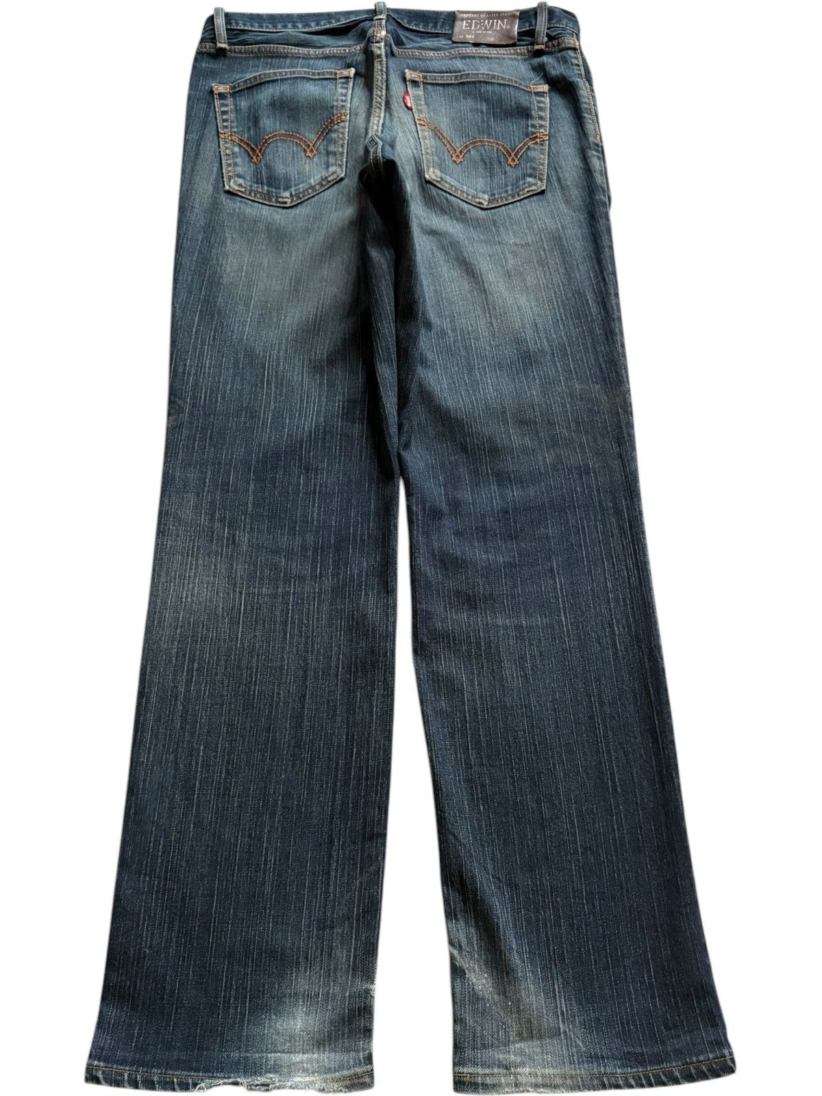 Edwin Vintage Japanese Edwin Mud Wash Loose Jeans Size US 34 / EU 50 - 2 Thumbnail