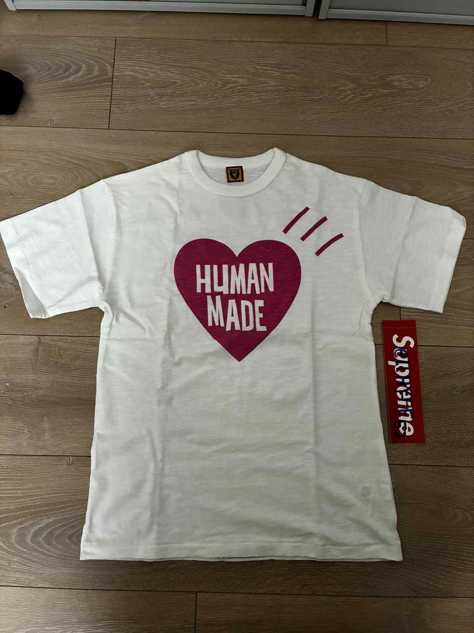 Human Made Human Made Pink Heart Tee Size US L / EU 52-54 / 3 - 1 Thumbnail