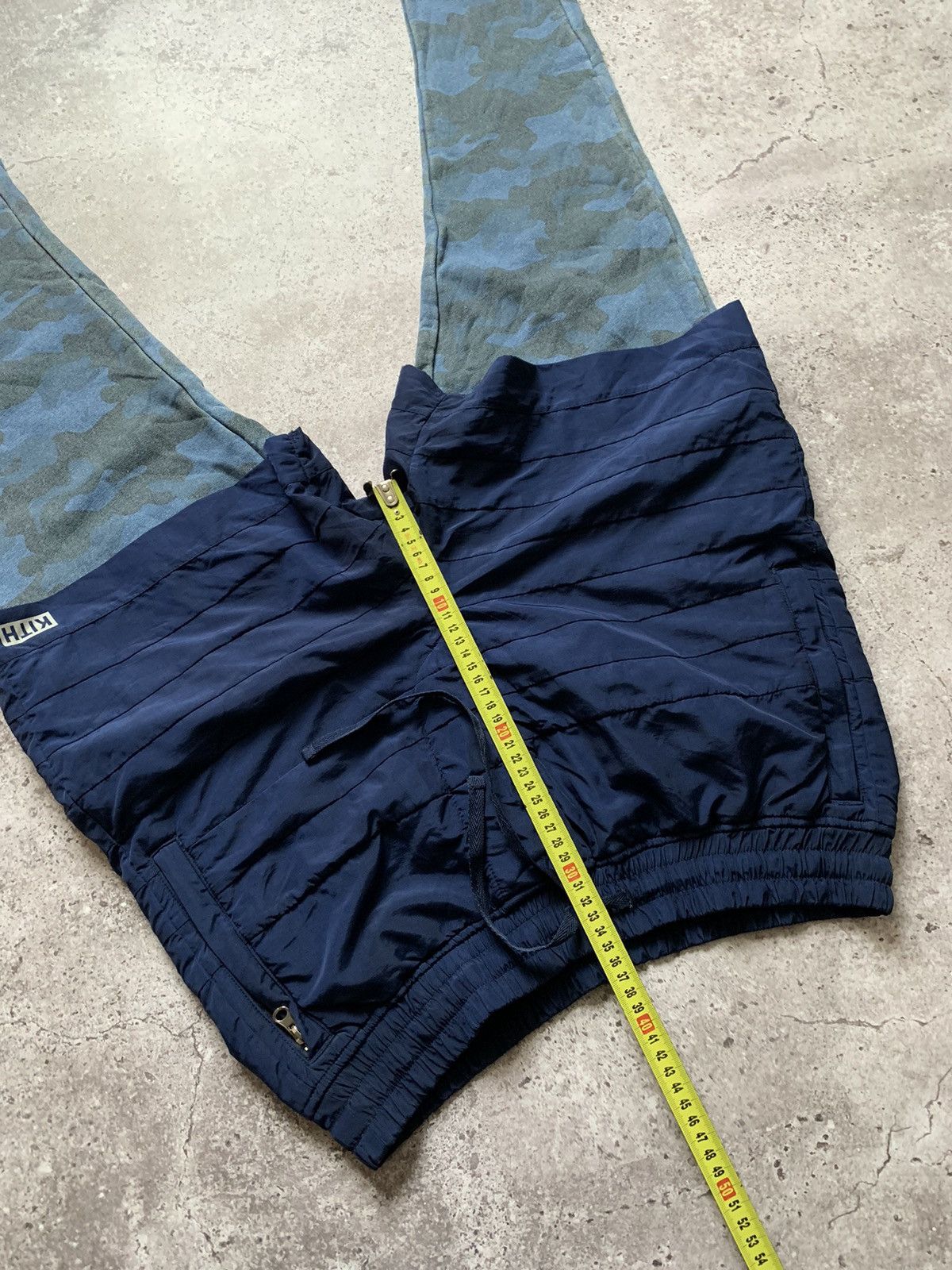 Kith Kith Nylon Shorts - Sweatpants Navy Camo Joggers Size US 34 / EU 50 - 9 Thumbnail
