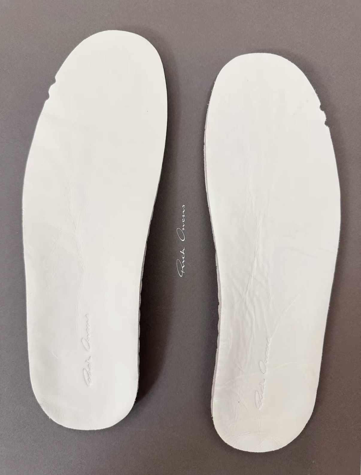 Rick Owens Rick Owens mainline white milk shiny low-top new model Size US 7 / EU 40 - 5 Thumbnail