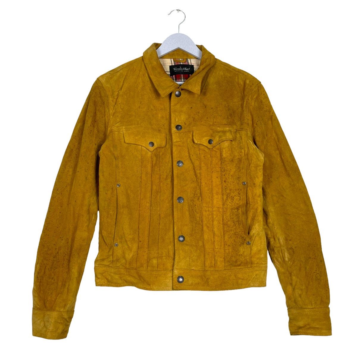 Tornado Mart 💥TORNADO MART JAPAN SUEDE LEATHER TRUCKER JACKET Size US S / EU 44-46 / 1 - 1 Thumbnail