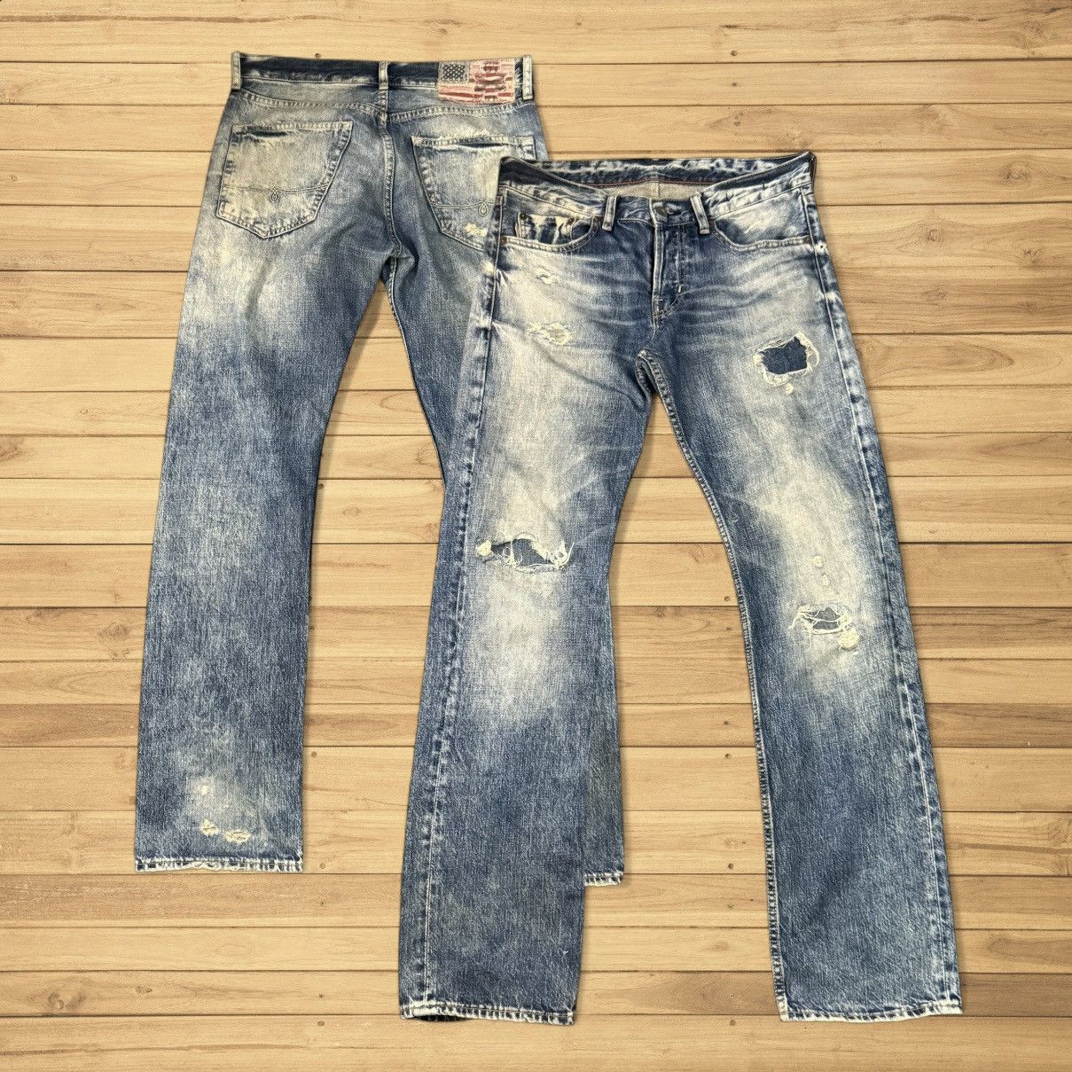 Ralph Lauren Vintage Polo Ralph Lauren Distressed Denim Size US 32 / EU 48 - 1 Thumbnail