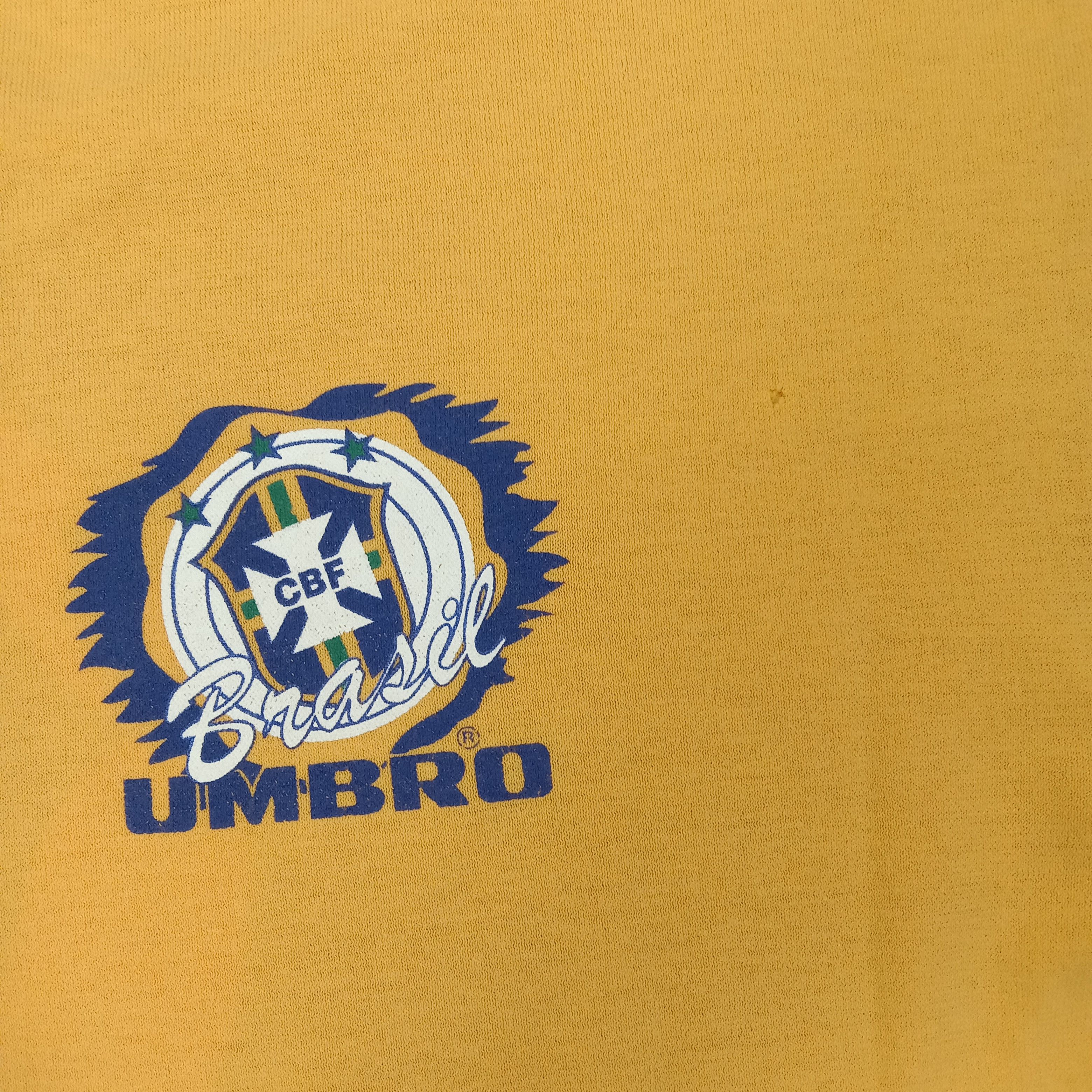 Umbro Umbro Brazil Soccer Sport Logo Tshirt C249N58 Size US M / EU 48-50 / 2 - 6 Thumbnail