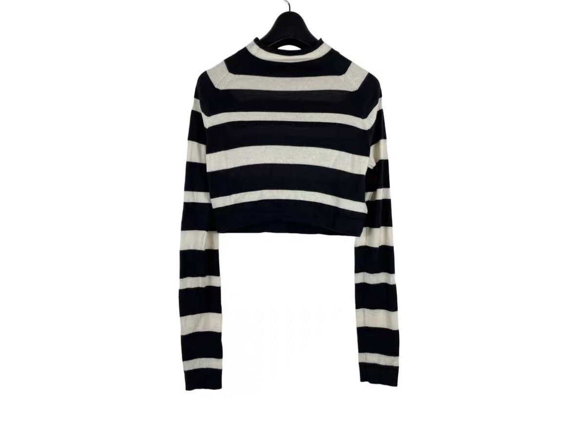Miu Miu Miu Miu Cashmere Striped Sweater J31 Size US XXS / EU 40 - 2 Thumbnail