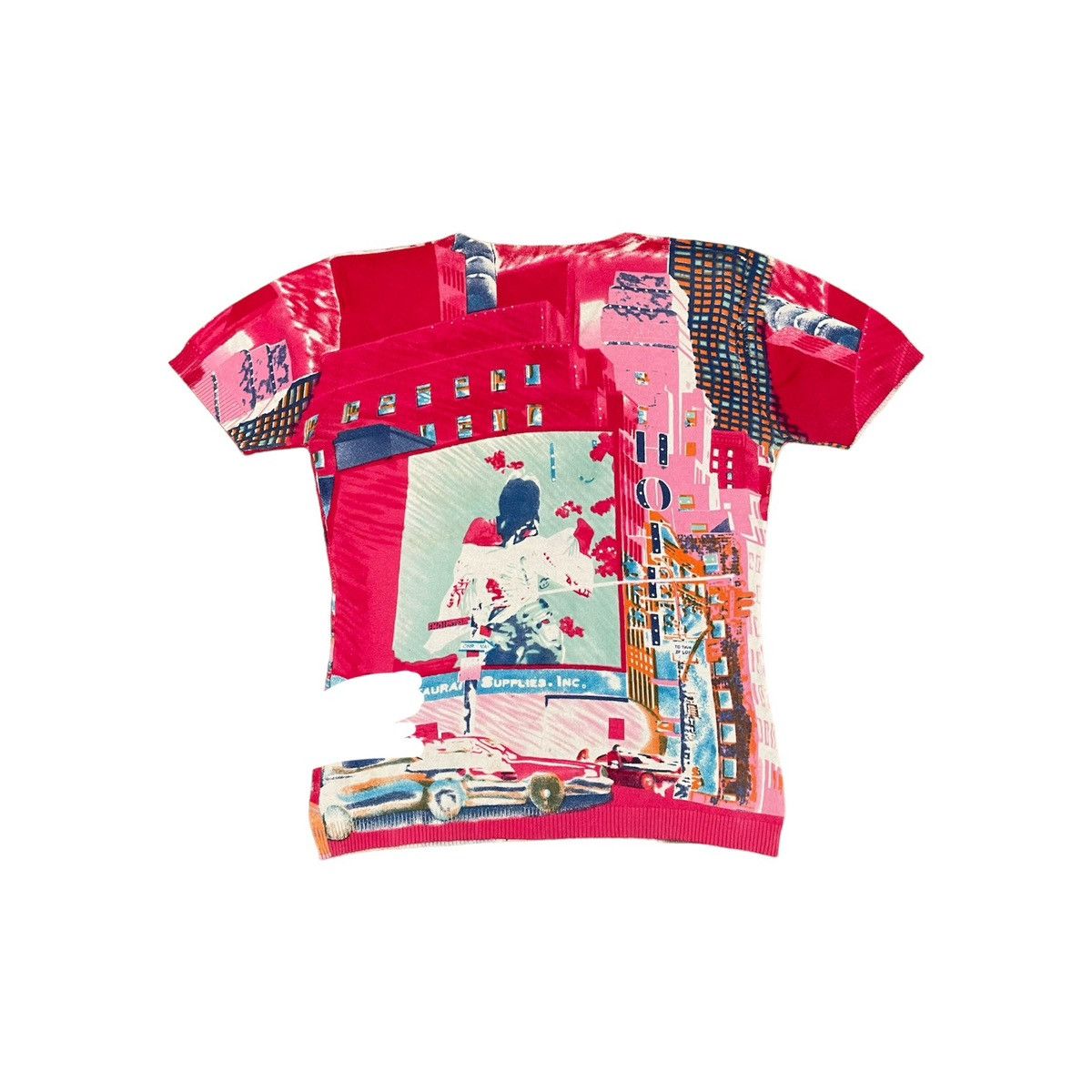 Other Mon Dieu Abstract Art Tee Gaultier Styled Size S / US 4 / IT 40 - 2 Thumbnail