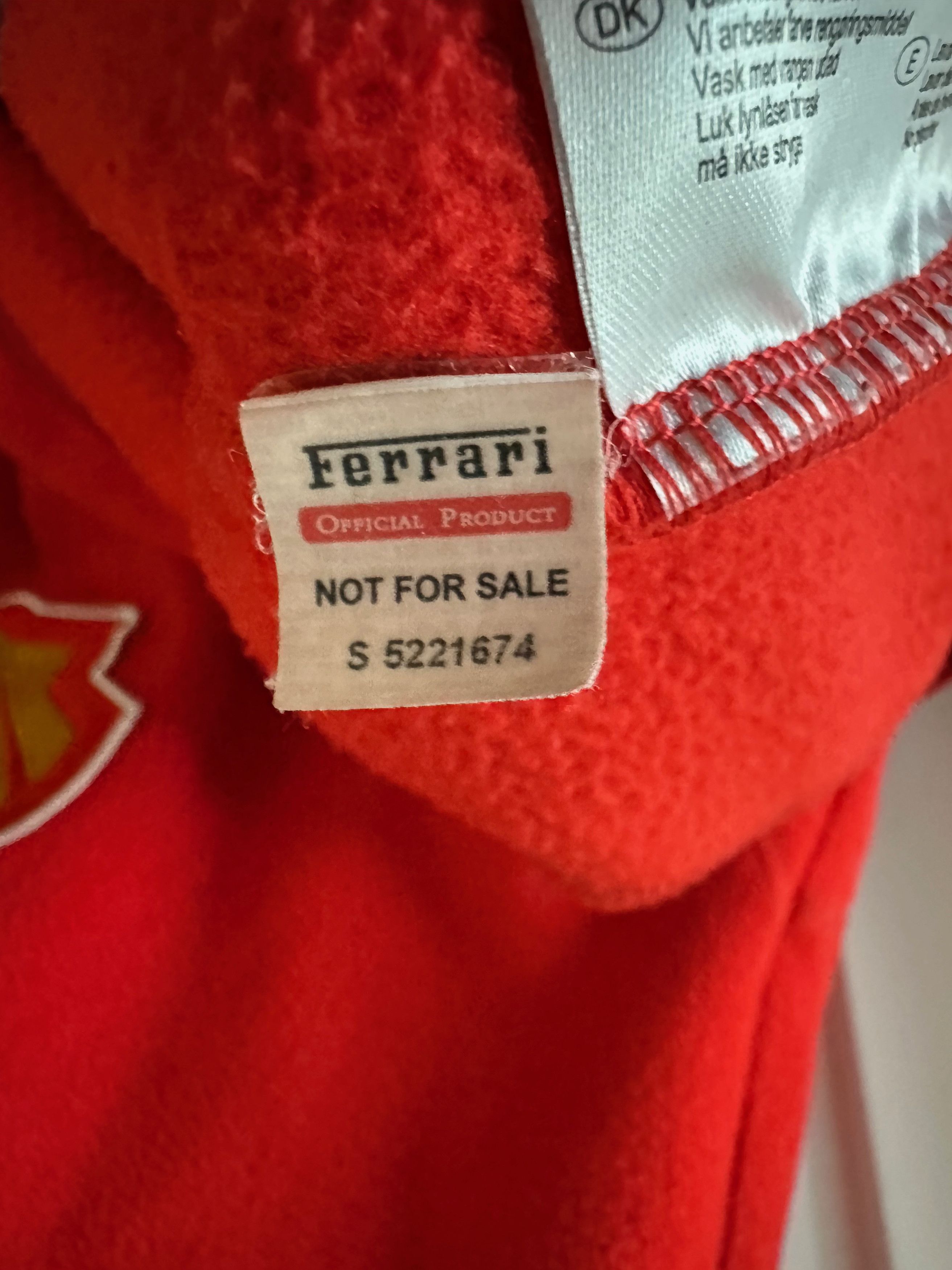 Ferrari Ferrari Shell Scuderia fleece full zip jacket pullover Size US M / EU 48-50 / 2 - 10 Thumbnail