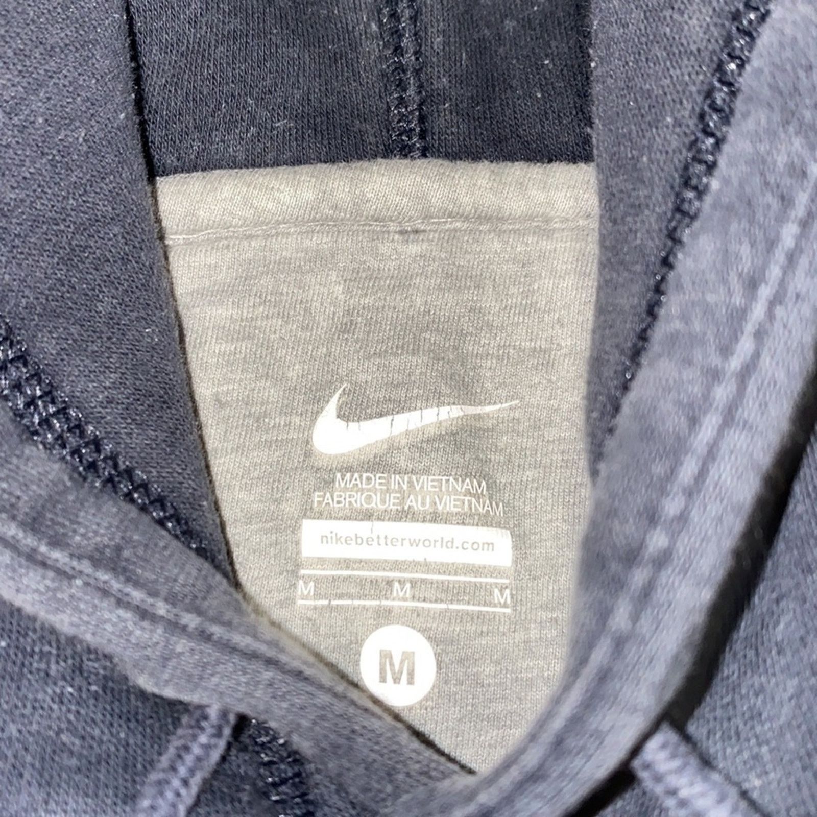 Nike Y2K Nike Spell Out Center Swoosh Hoodie Size US M / EU 48-50 / 2 - 6 Thumbnail