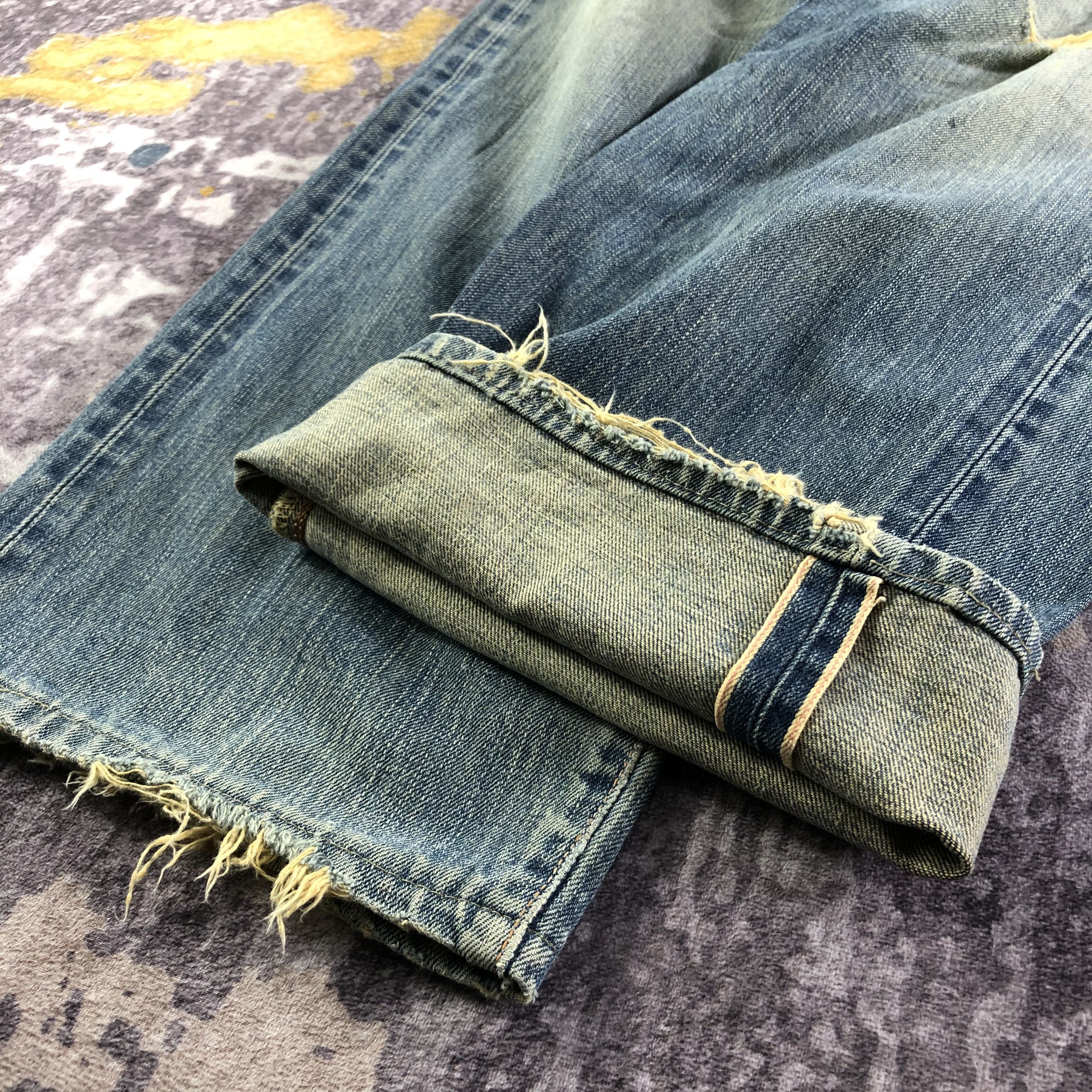 Edwin Vintage Edwin 505 Selvedge Jeans-JM3601 Size US 35 - 7 Thumbnail