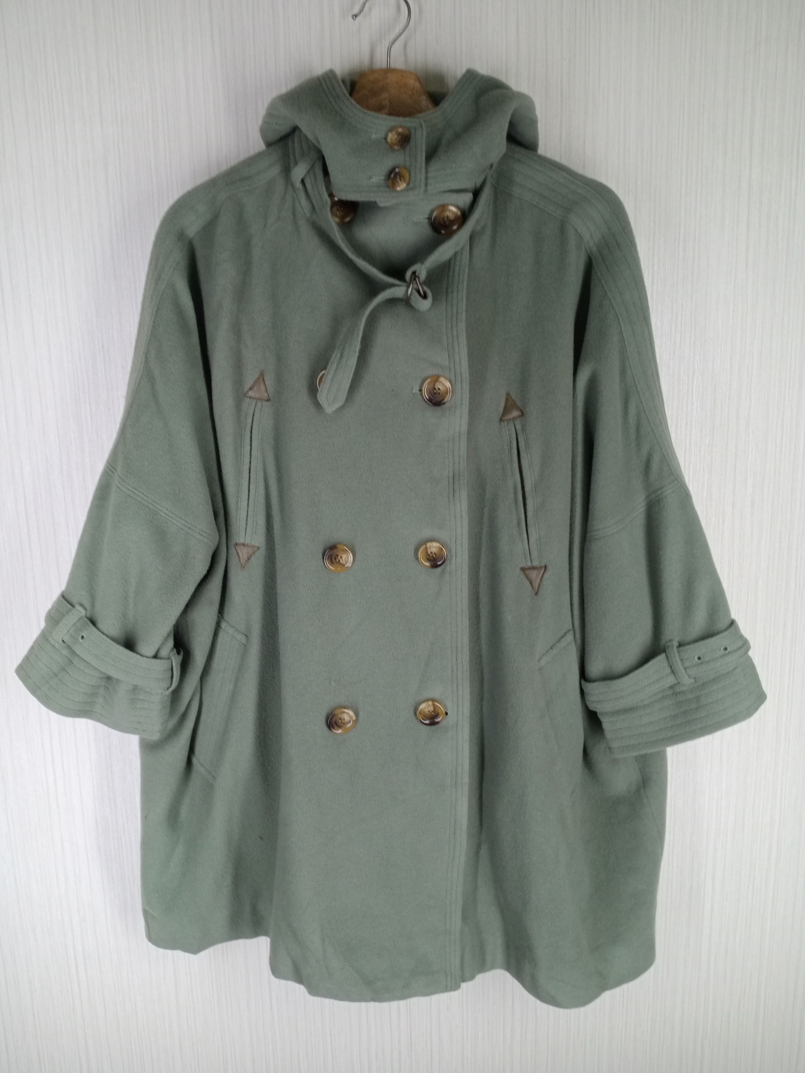 Issey Miyake Rare Vintage Issey Miyake Tsumori Chisato Double Breats Coat Size US XXL / EU 58 / 5 - 2 Thumbnail