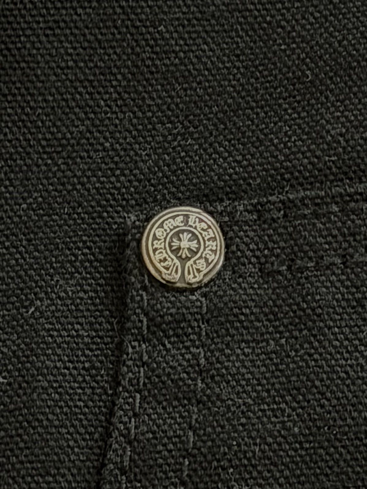 Chrome Hearts Black & Zebra Cross Patch Carpenter Jeans Size US 32 / EU 48 - 17 Thumbnail