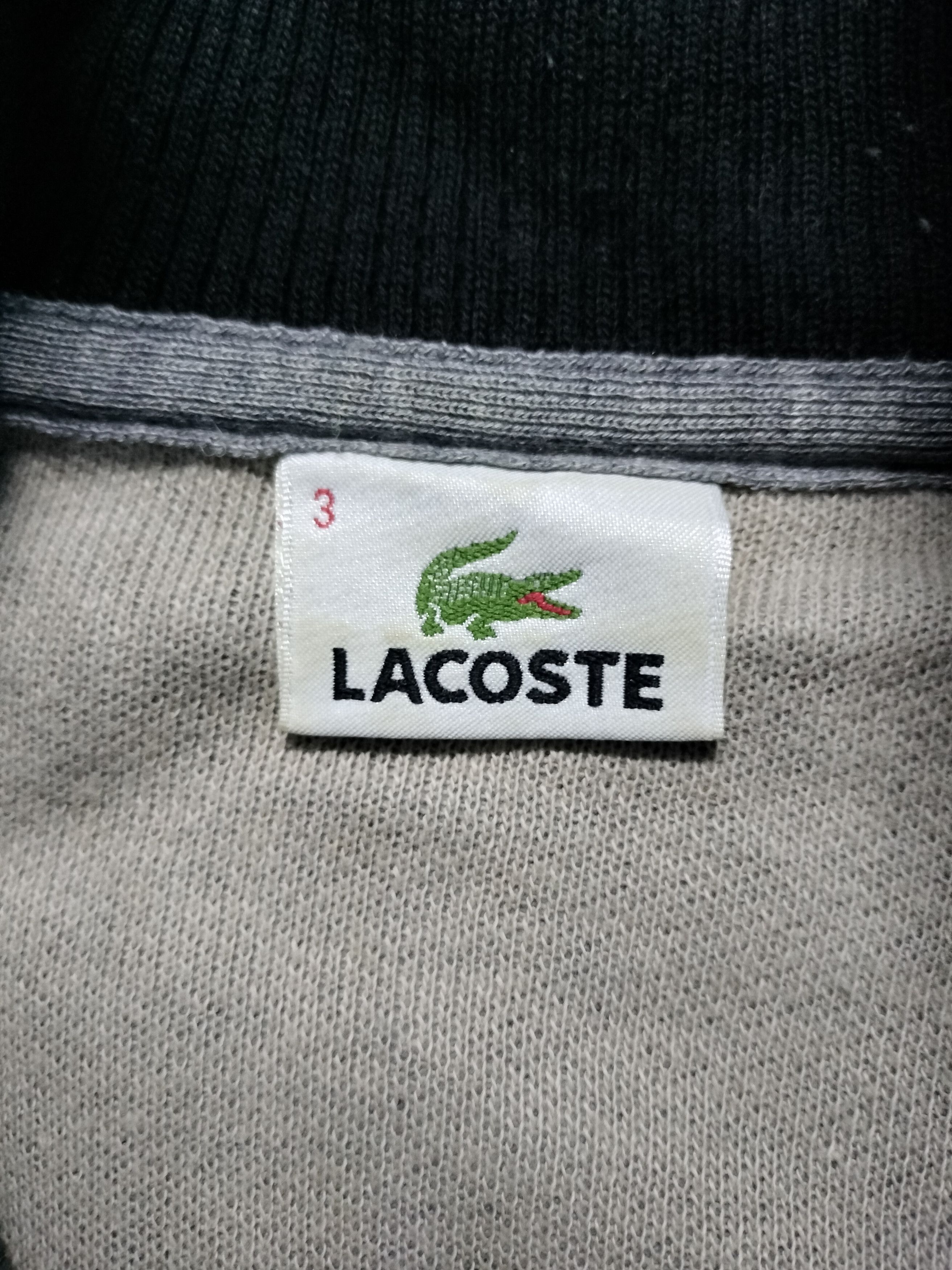 Lacoste × Vintage vintage lacoste sweatshirt Size US L / EU 52-54 / 3 - 3 Thumbnail