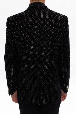 Saint Laurent Paris o1bcso1str1024 Veste Longue Jacket in Black Size US M / EU 48-50 / 2 - 4 Thumbnail