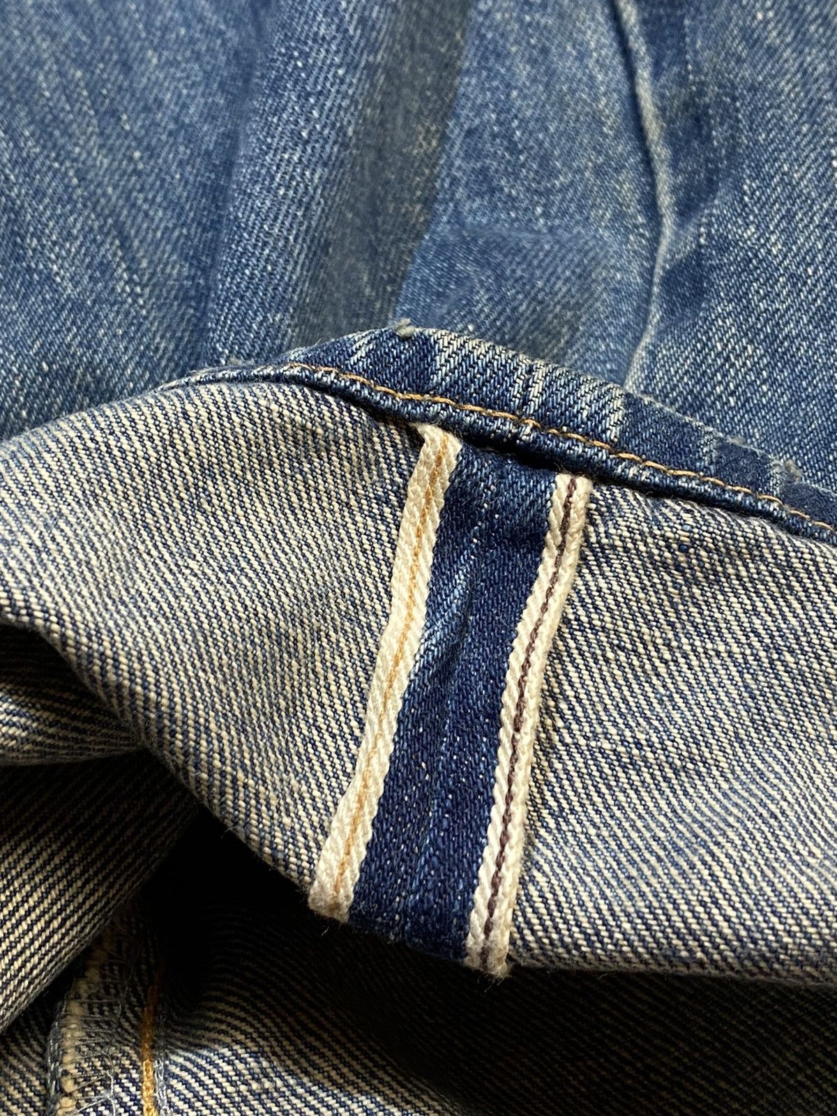 Paul Smith Selvedge Paul Smith Red Ear Japan Rework Patch Denim Jeans Size US 34 / EU 50 - 19 Thumbnail