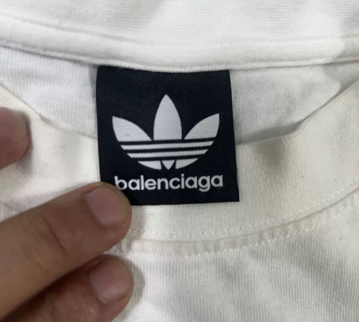 Balenciaga Balenciaga Adidas collaboration short sleeved shirt Size US XL / EU 56 / 4 - 5 Thumbnail