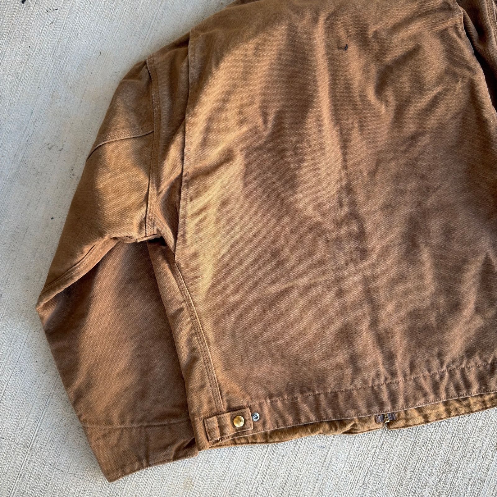 Carhartt × Vintage Carhartt J01 brown detroit work wear jacket Size US M / EU 48-50 / 2 - 8 Thumbnail