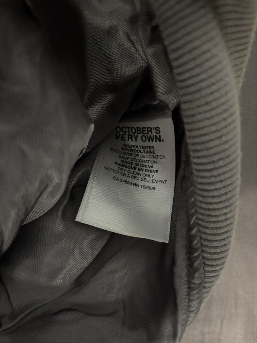 October's Very Own OVO Wool Aviator Jacket Size US S / EU 44-46 / 1 - 5 Thumbnail