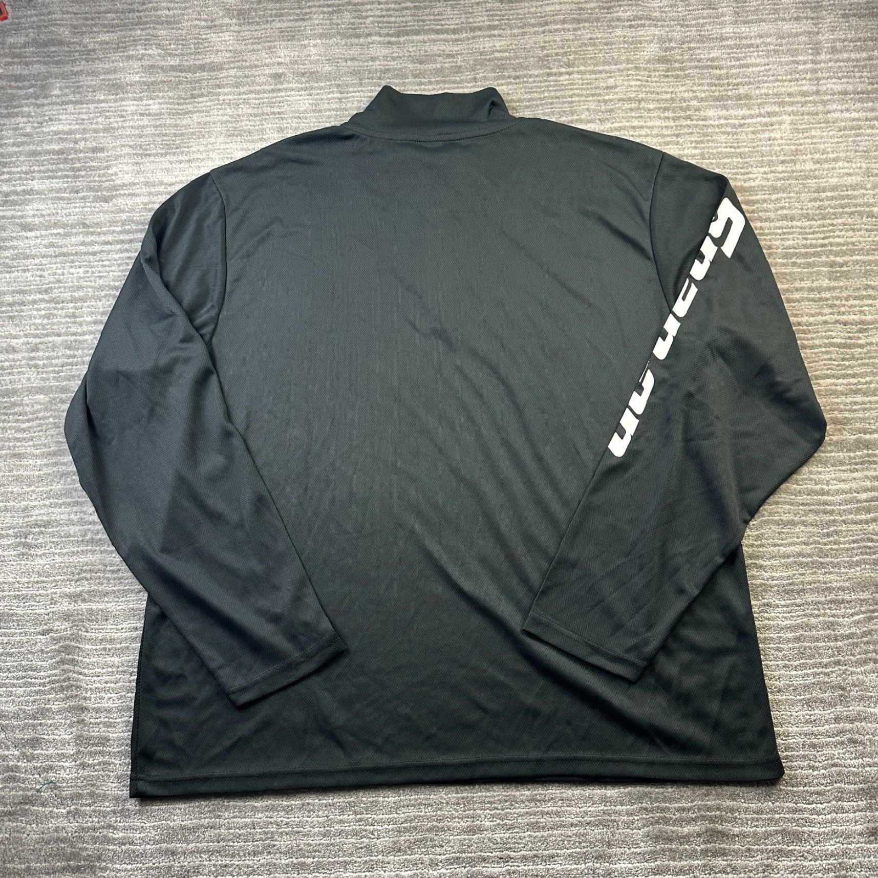 Vintage Snap On Tools Shirt Mens Larg Performance Pullover Quarter Zip 1/4 Stretch Black Size US XL / EU 56 / 4 - 2 Thumbnail
