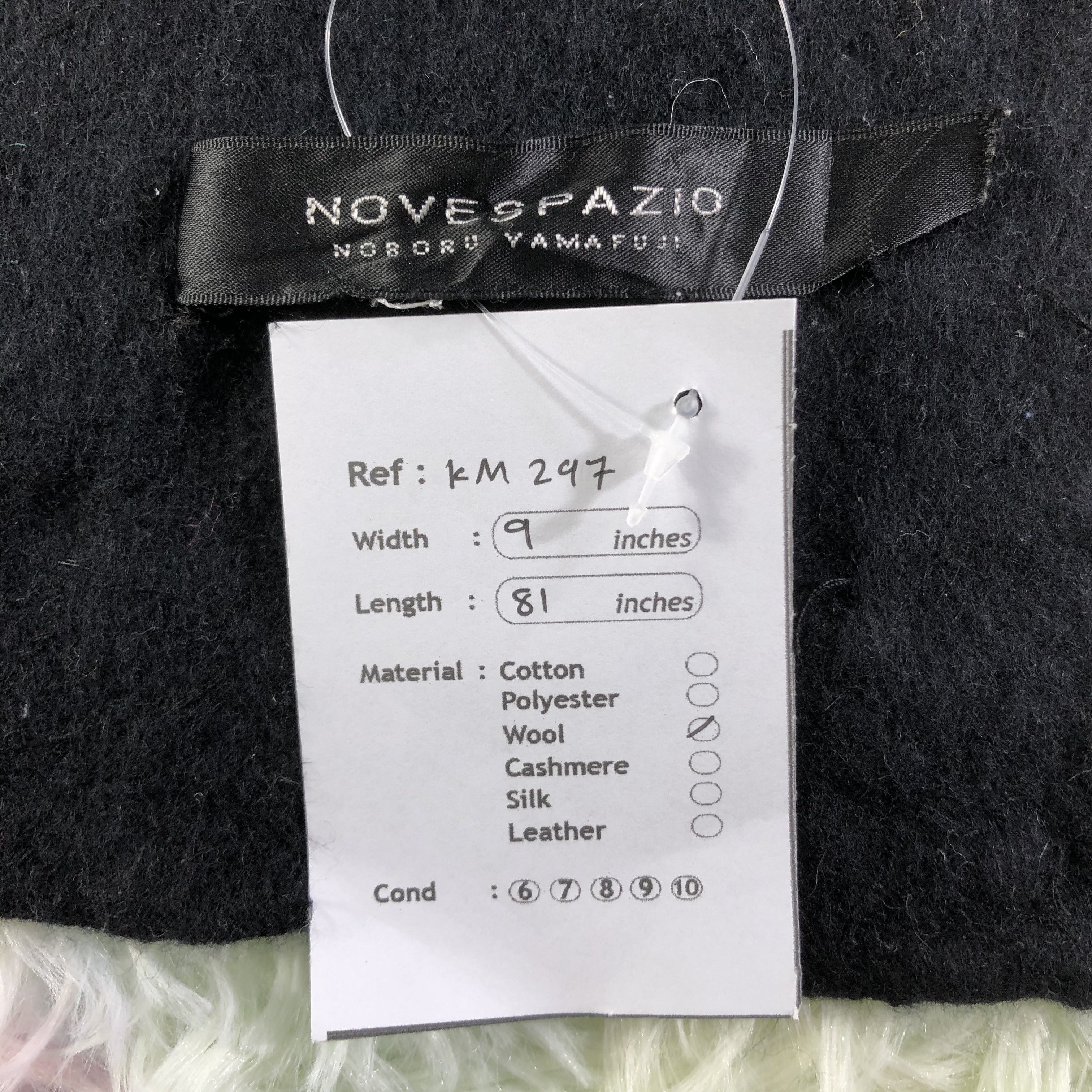 Vintage Novespazio Scarf / Muffler / Neckwear - KM297 Size ONE SIZE - 5 Thumbnail