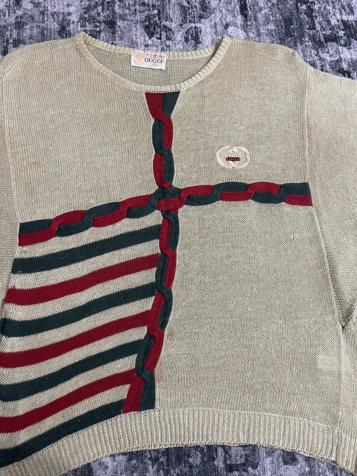 Gucci Vintage Gucci Knit Top Size M / US 6-8 / IT 42-44 - 6 Thumbnail