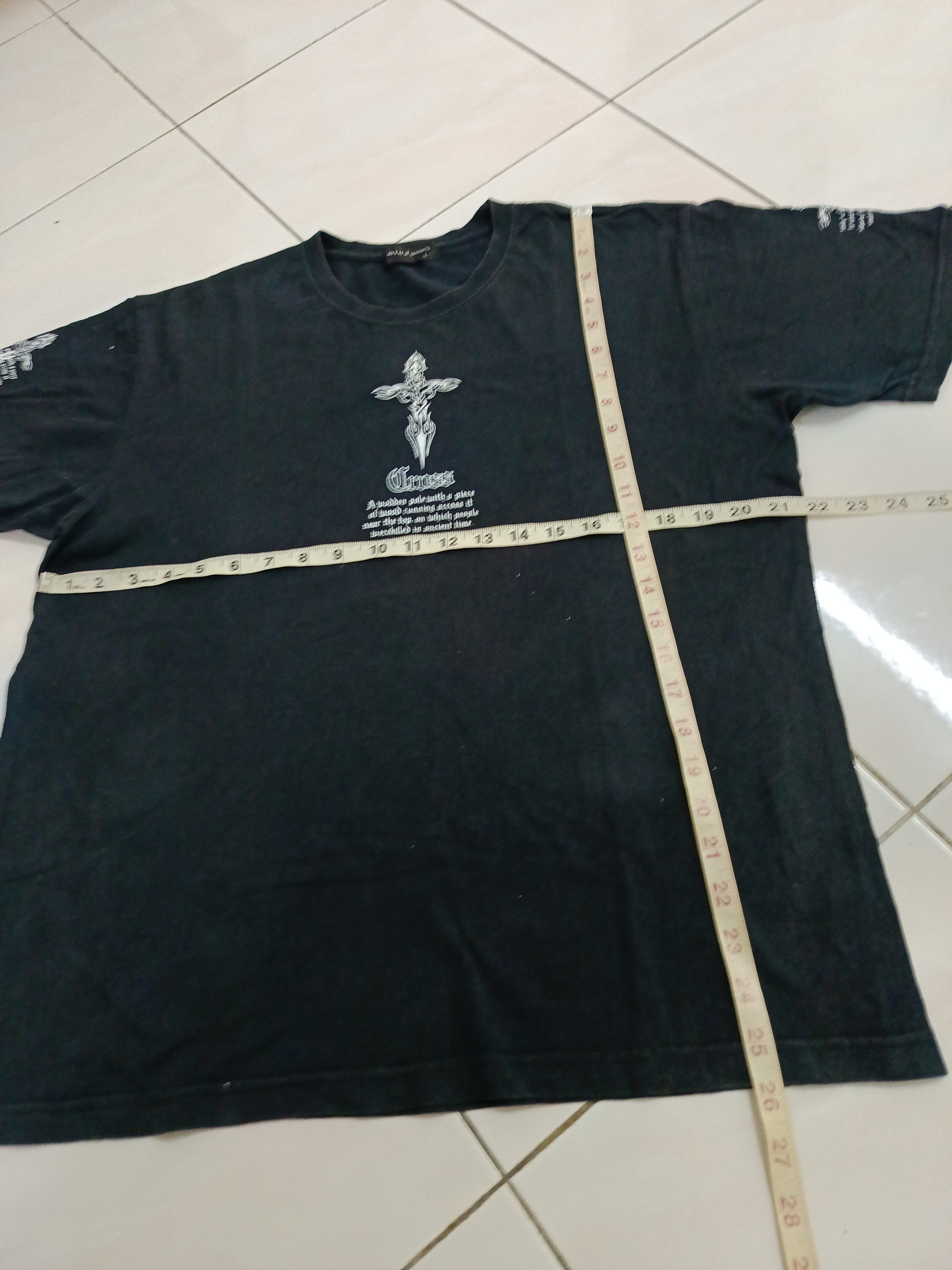 Vintage Vtg Chrome Hearts Inspired Tee Size US M / EU 48-50 / 2 - 4 Thumbnail