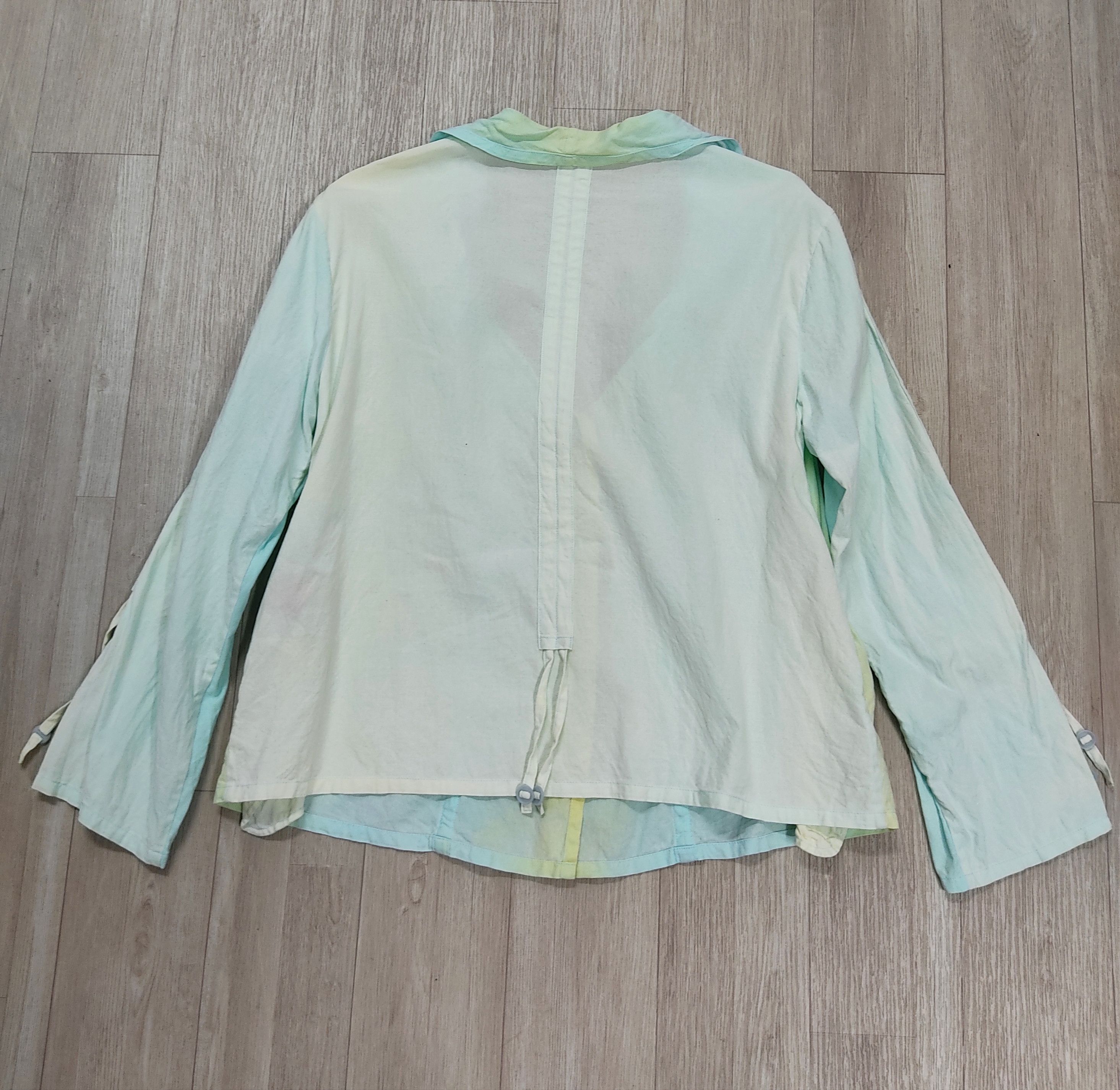 Issey Miyake Issey Miyake HEART HAAT Pastel Turquoise Light Blouson Size M / US 6-8 / IT 42-44 - 8 Thumbnail