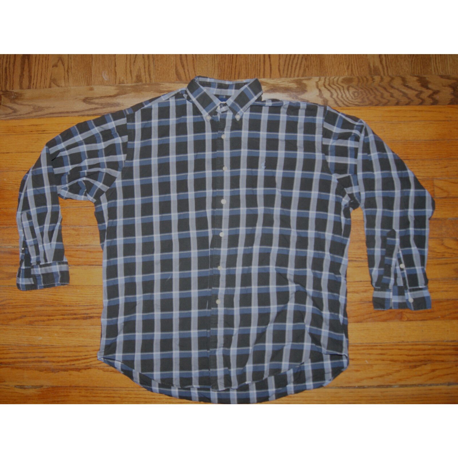 RLX Ralph Lauren Ralph Lauren Golf Tilden Shirt Mens XL Tartan Plaid Button Size US XL / EU 56 / 4 - 1 Thumbnail