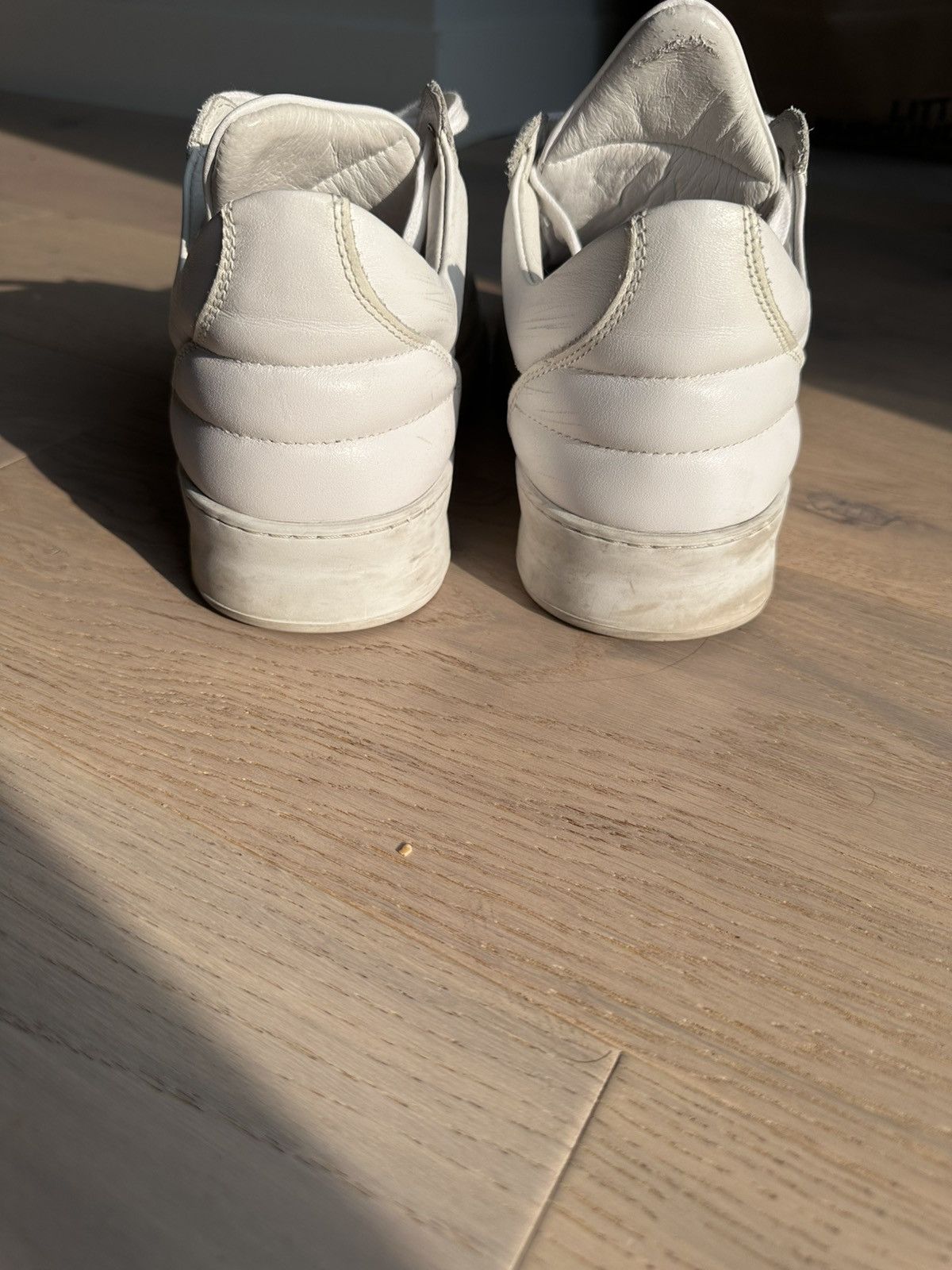 Filling Pieces Filling Pieces White ripple nubuck leather Size US 8.5 / EU 41-42 - 3 Thumbnail