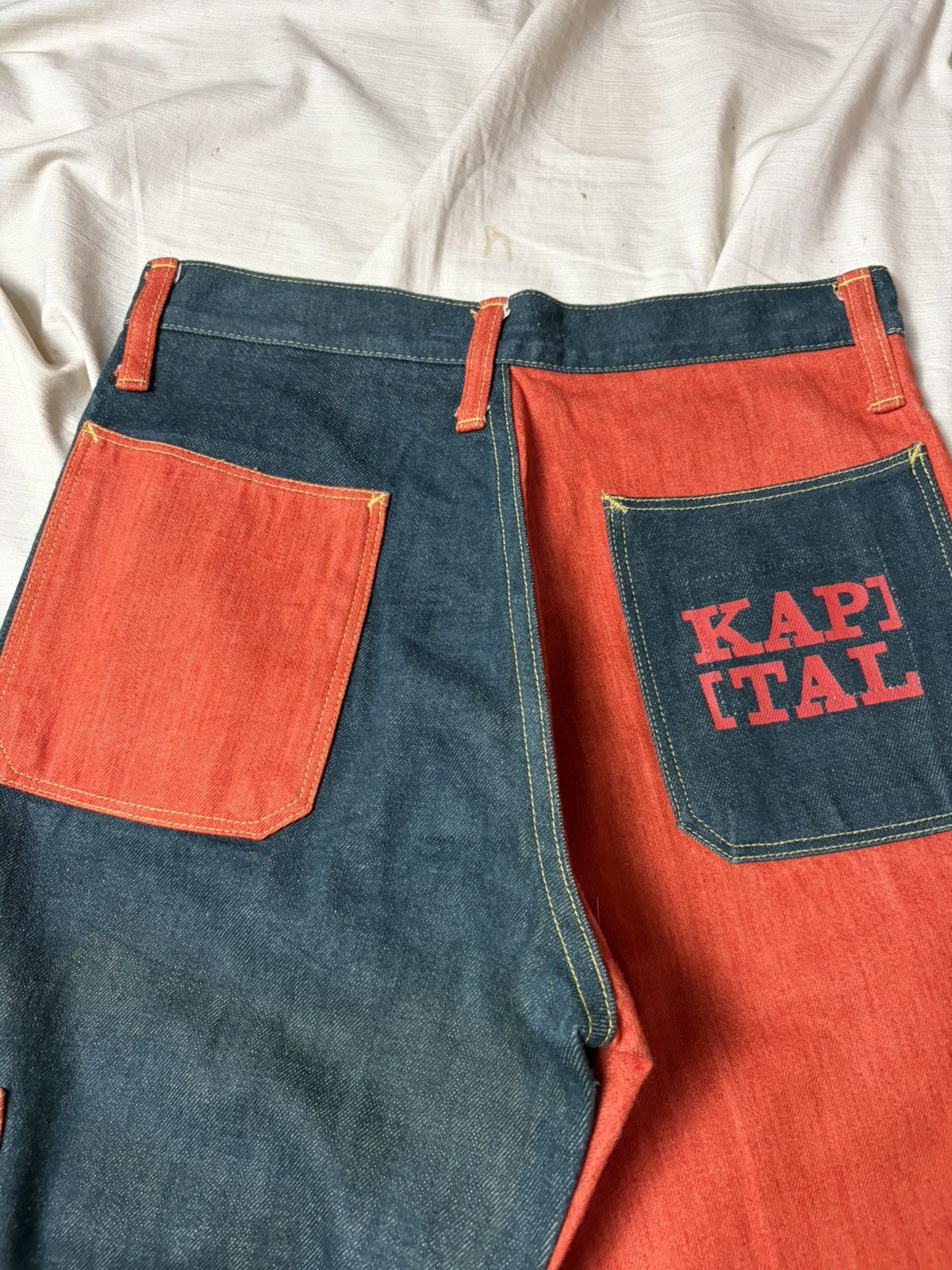 Kapital Kapital Two Tone Denim Size US 28 / EU 44 - 6 Thumbnail