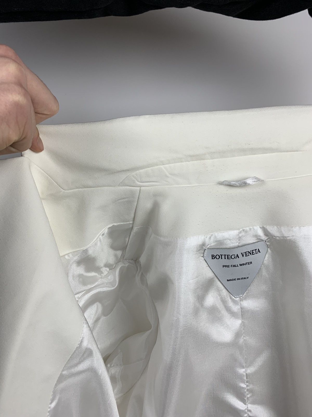 Bottega Veneta Bottega Veneta Pre Fall Winter Blazer White Made In Italy Size 40S - 20 Thumbnail