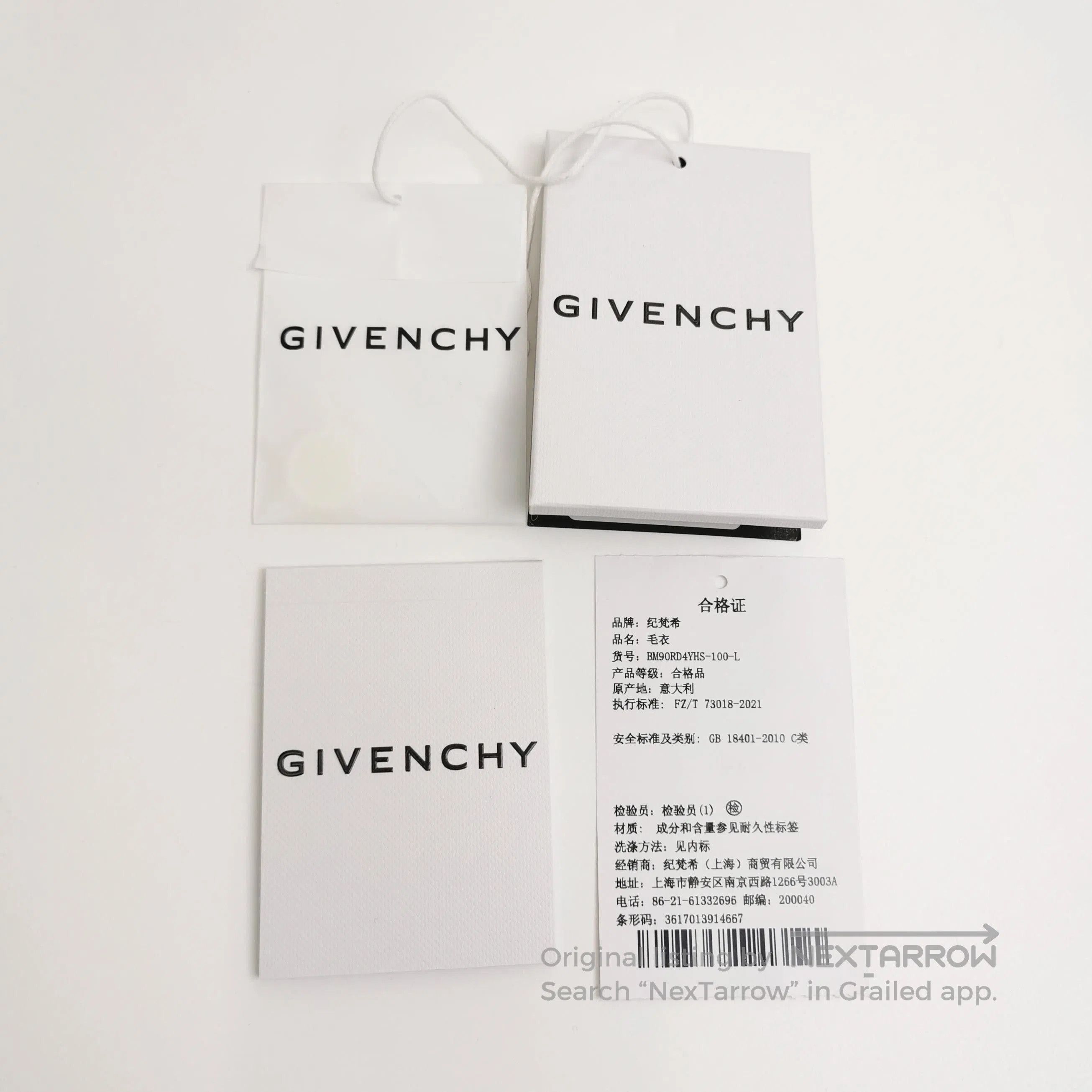 Givenchy Givenchy Alpaca Yak Wool Blend Lapel Sweater L. Size US L / EU 52-54 / 3 - 1 Thumbnail