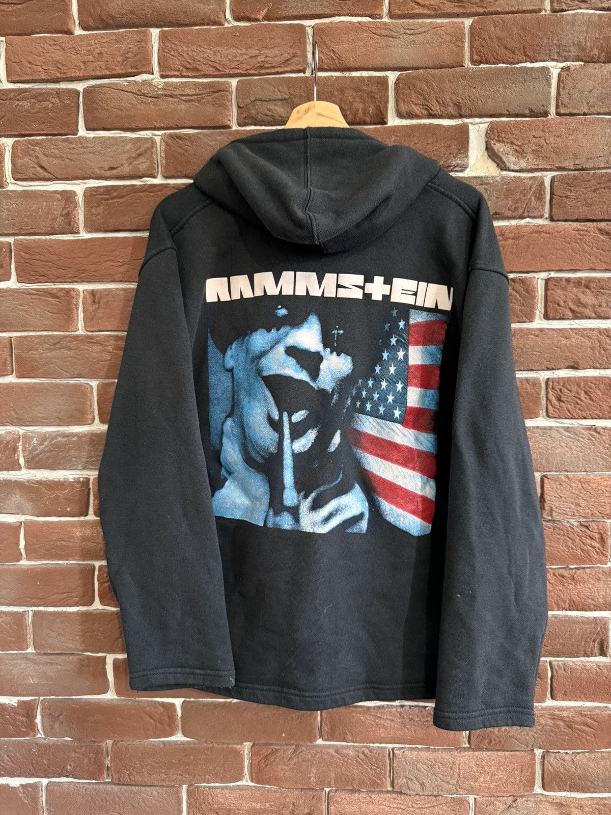 Band Tees Rare Rammstein Zip Hoodie vintage 00s rare rock metal Y2K M Size US M / EU 48-50 / 2 - 1 Thumbnail