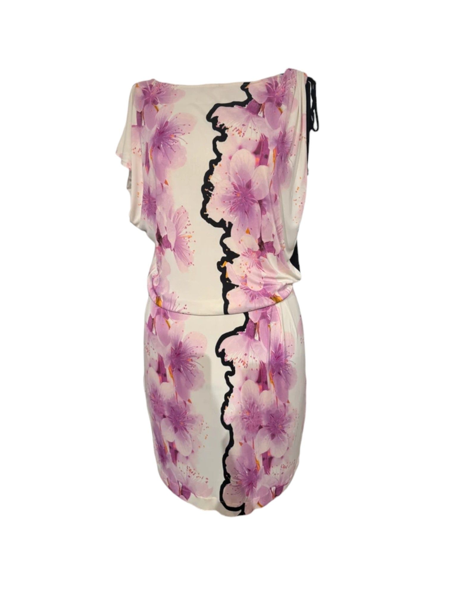Roberto Cavalli Class Roberto Cavalli Cherry Blossom Dress early 2010s Size M / US 6-8 / IT 42-44 - 3 Thumbnail