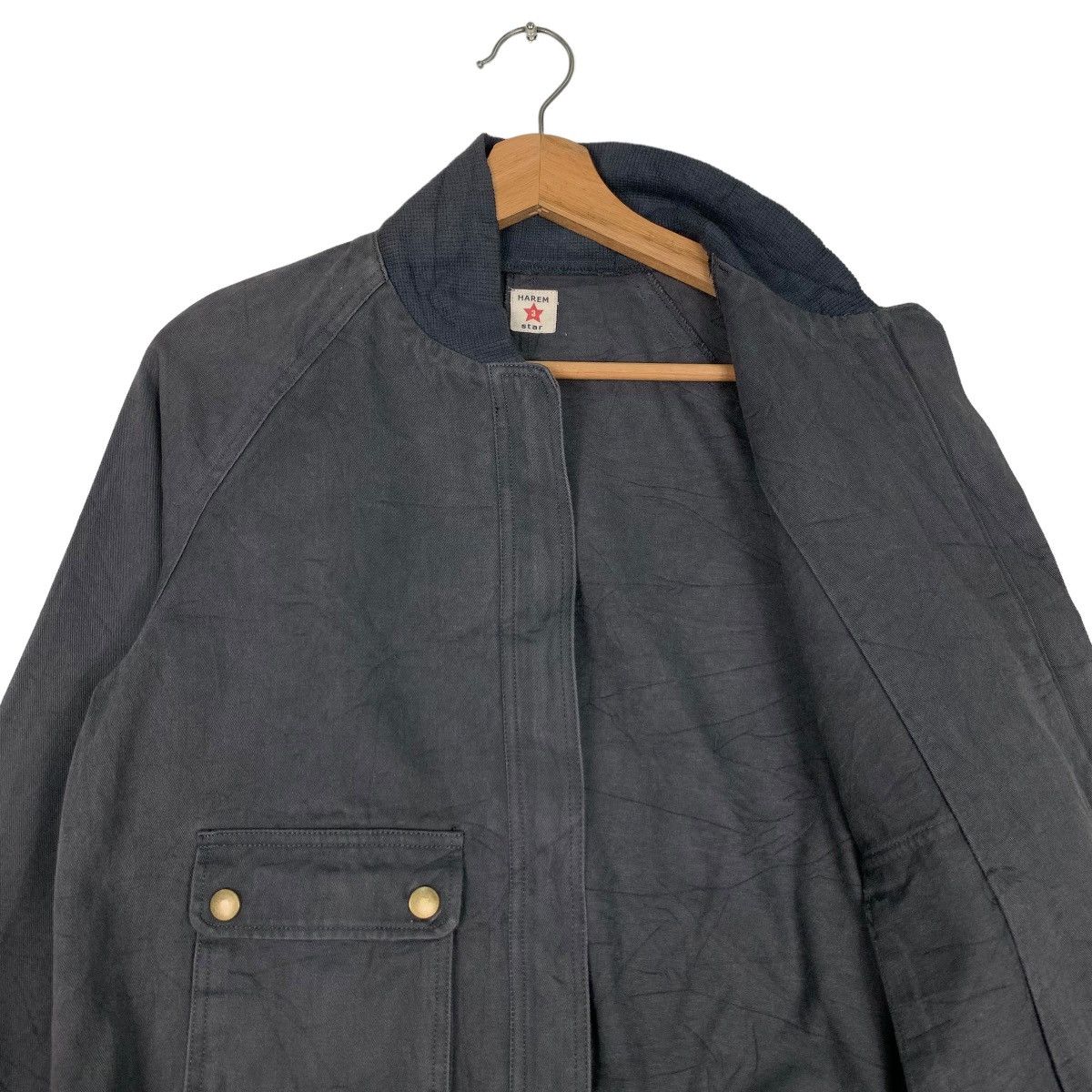 Japanese Brand HAREM STAR Work Jacket #0416-C19 Size US M / EU 48-50 / 2 - 10 Thumbnail
