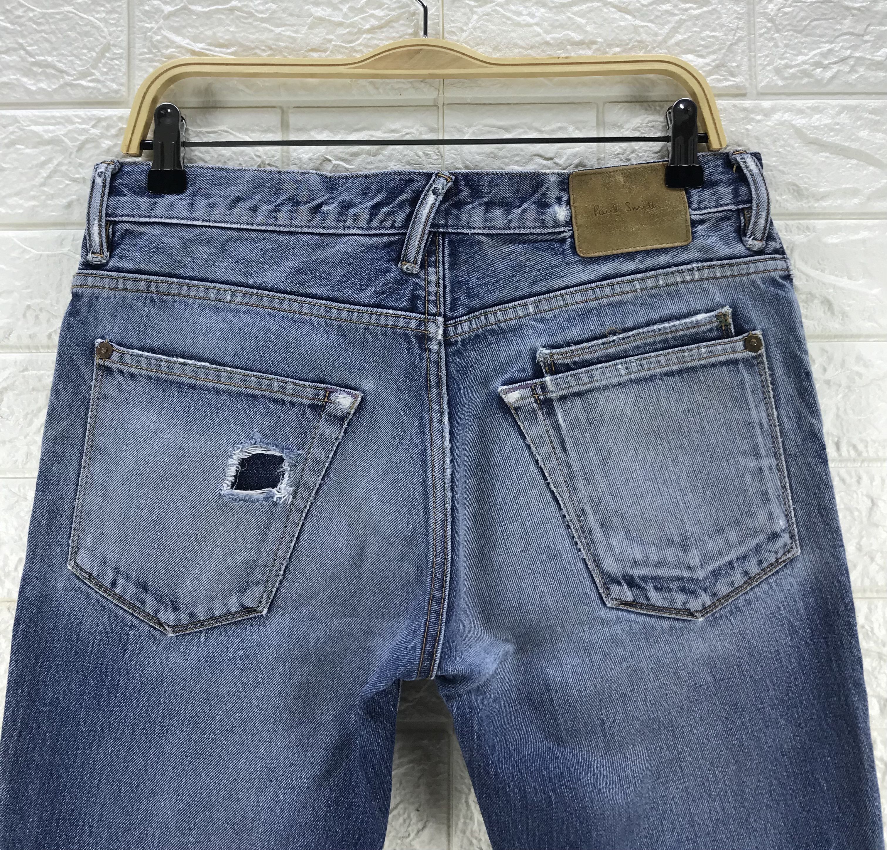 Paul Smith Vintage Paul Smith Faded Blue Jeans Distressed Denim Size US 32 / EU 48 - 6 Thumbnail