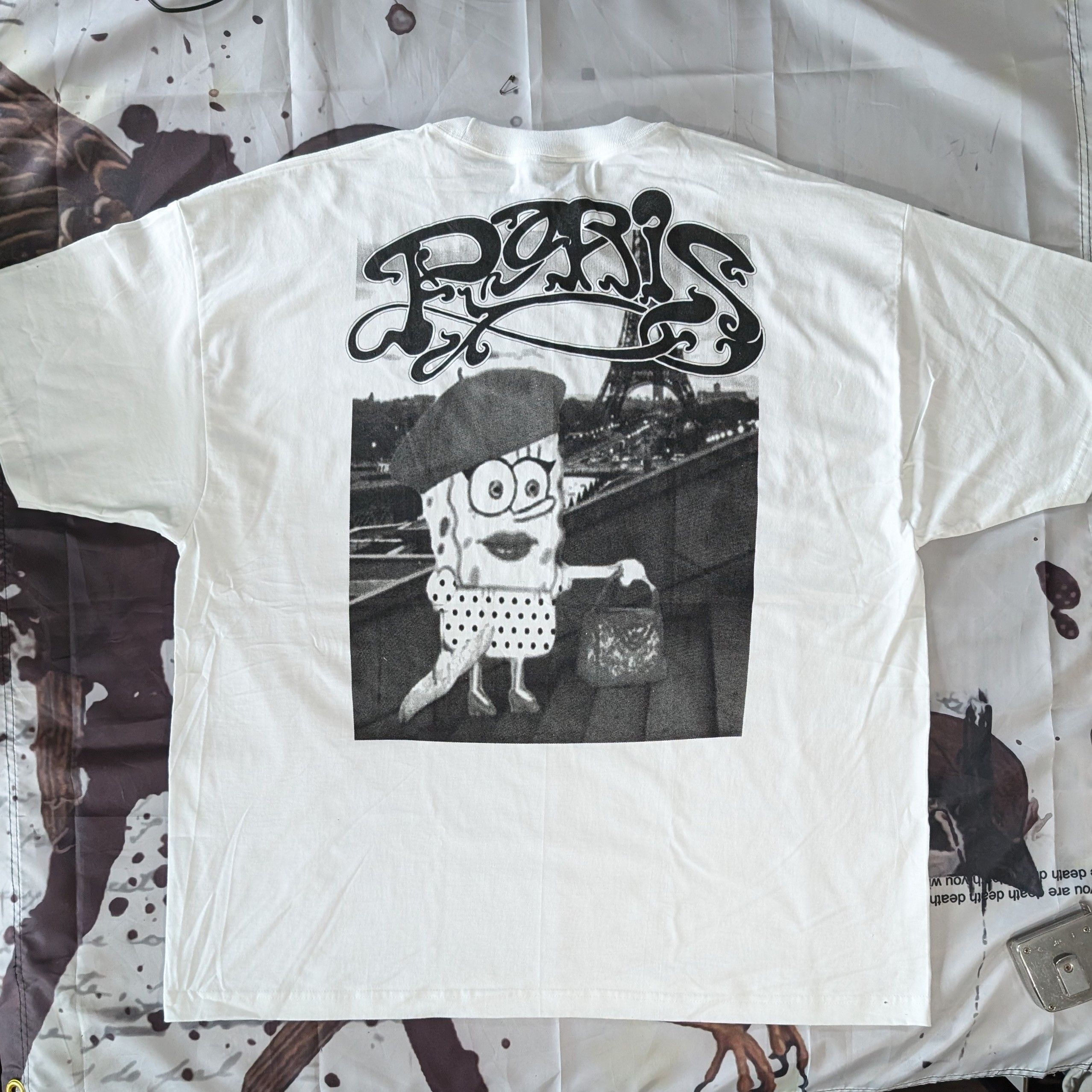 Henry Johnson Henry Store BOB L'ÉPONGE Tee Size US XXL / EU 58 / 5 - 2 Thumbnail